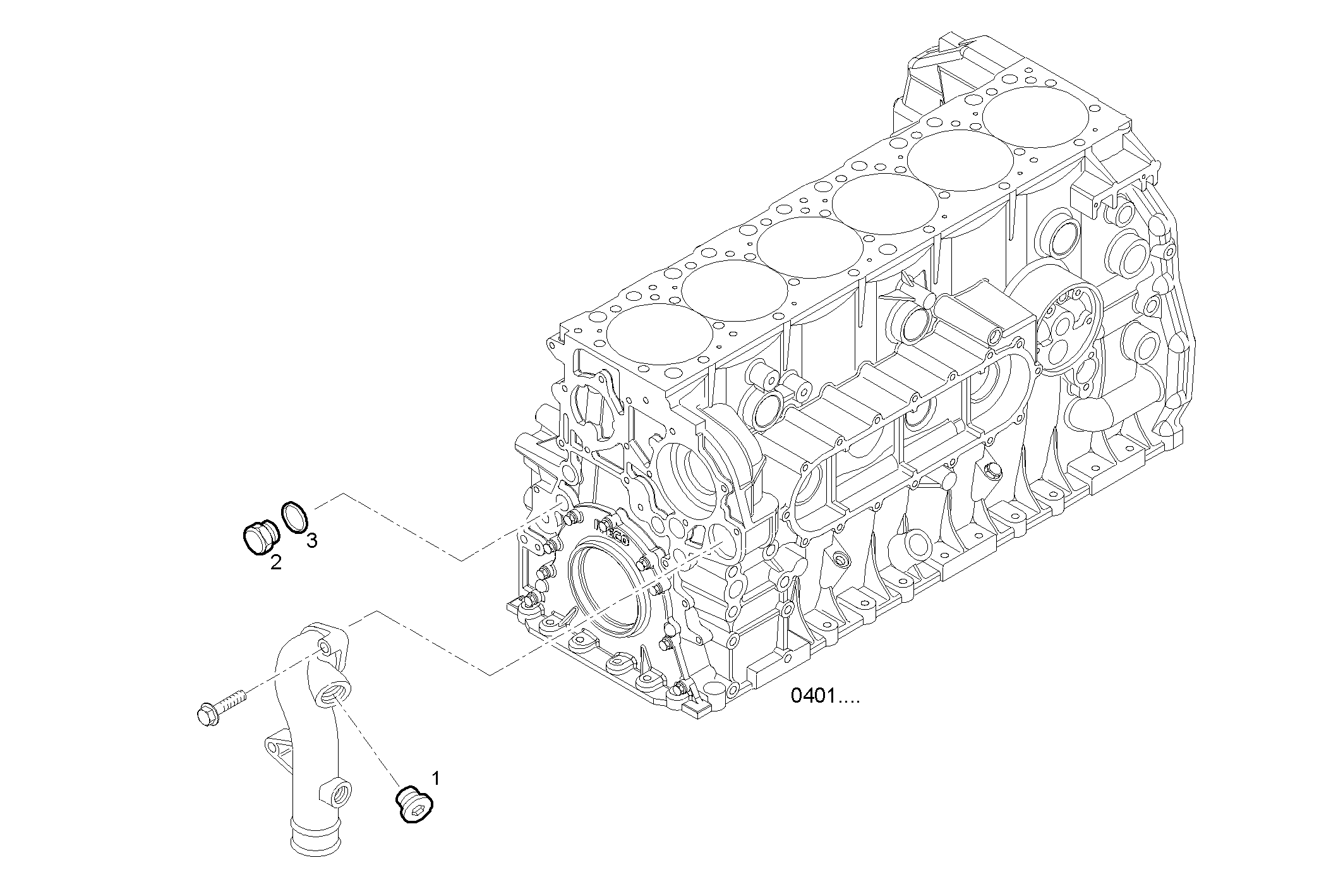 DELIV. HEATING PIPE - C78ENTE60.00 CURSOR 8 parts diagram