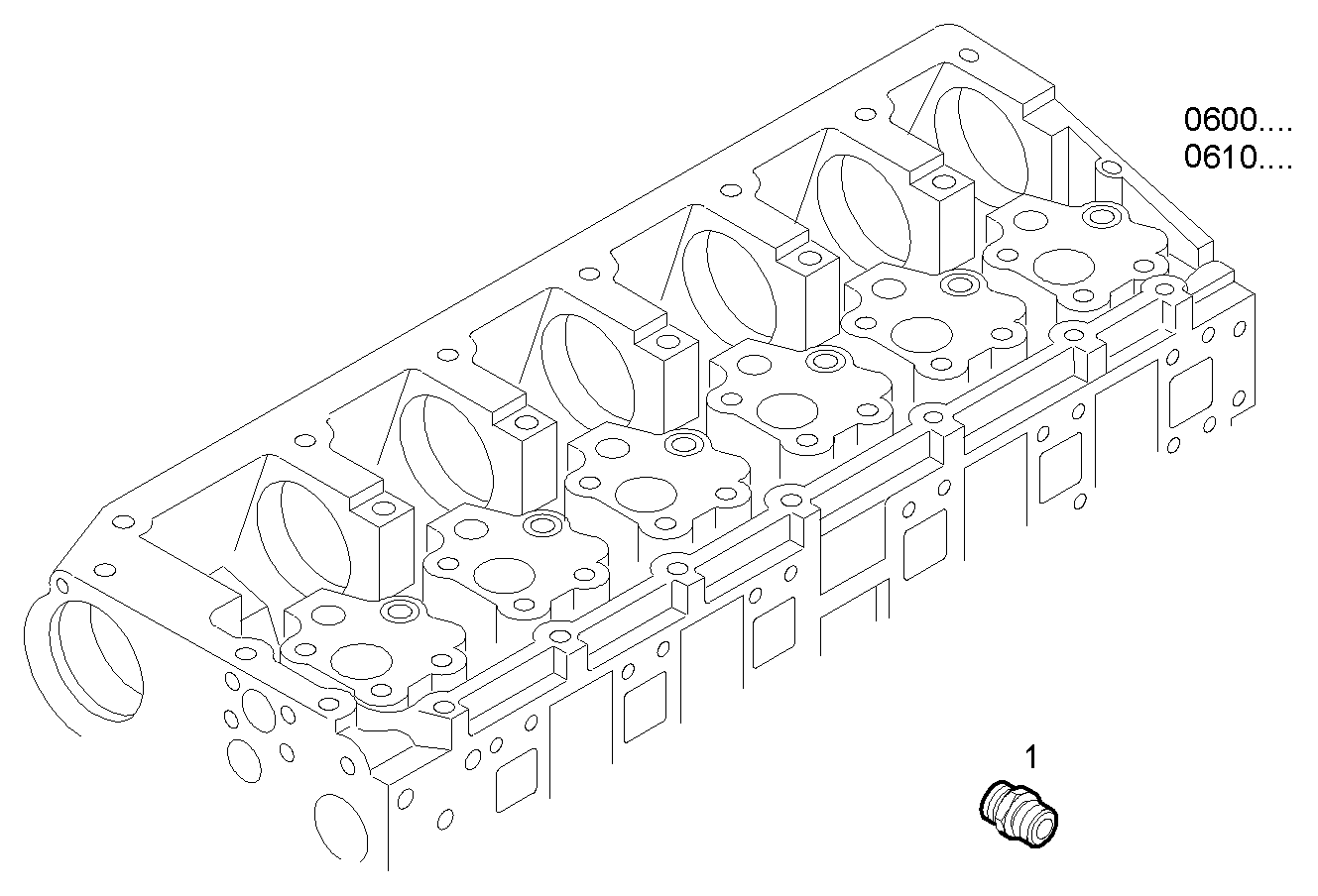 DELIV. HEATING PIPE - PUC13ENTD20.00 CURSOR 13 - TIER 2 parts diagram