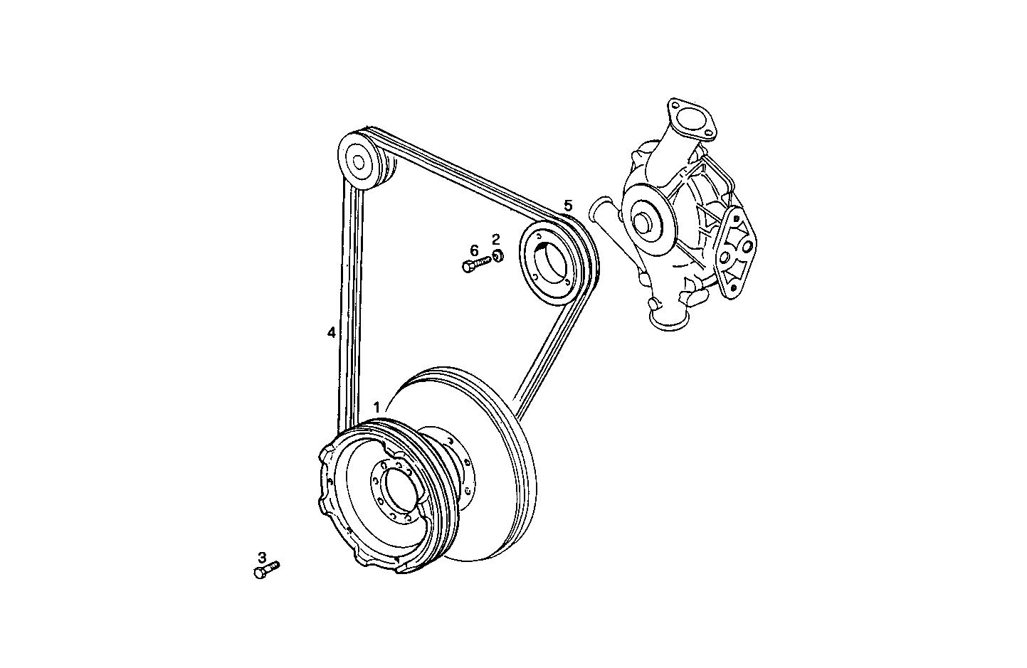PULLEYS AND BELTS - PU8281Si10.00A101 PU8281SI10 parts diagram