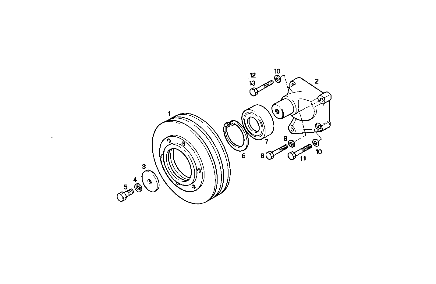 PULLEYS AND BELTS - 8460SRi11.00A004 8460SRi11 parts diagram