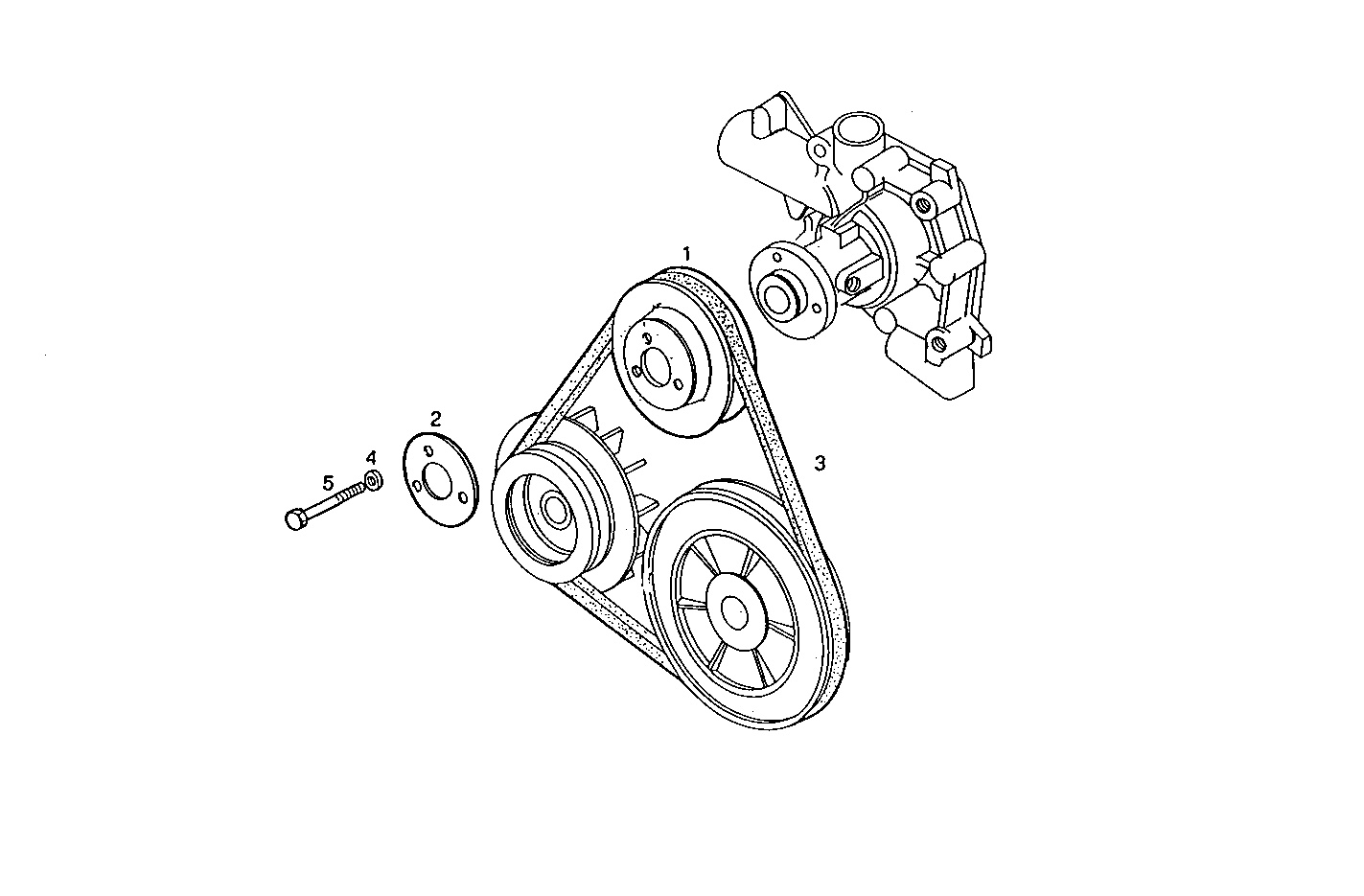 PULLEYS AND BELTS - 8140C00.00A006 8140C00 parts diagram