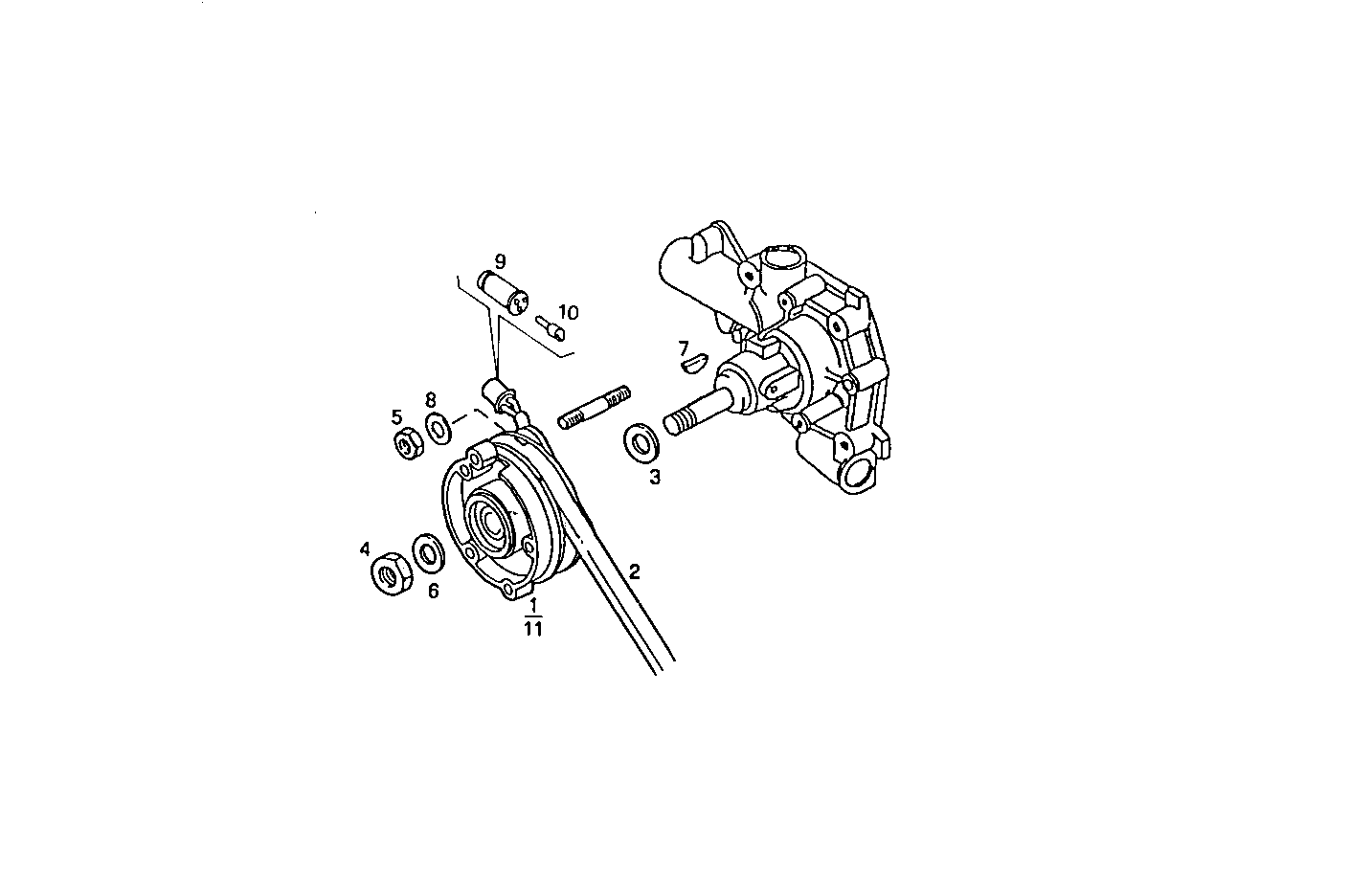 PULLEYS AND BELTS - 8140SC00.20 8140SC00 parts diagram