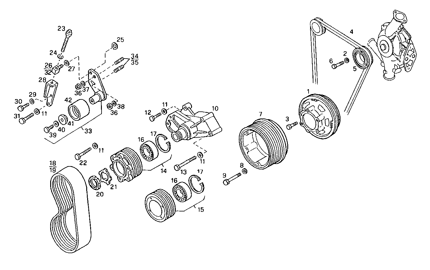 PULLEYS AND BELTS - 8280SRC21.10 8280SRC21 parts diagram