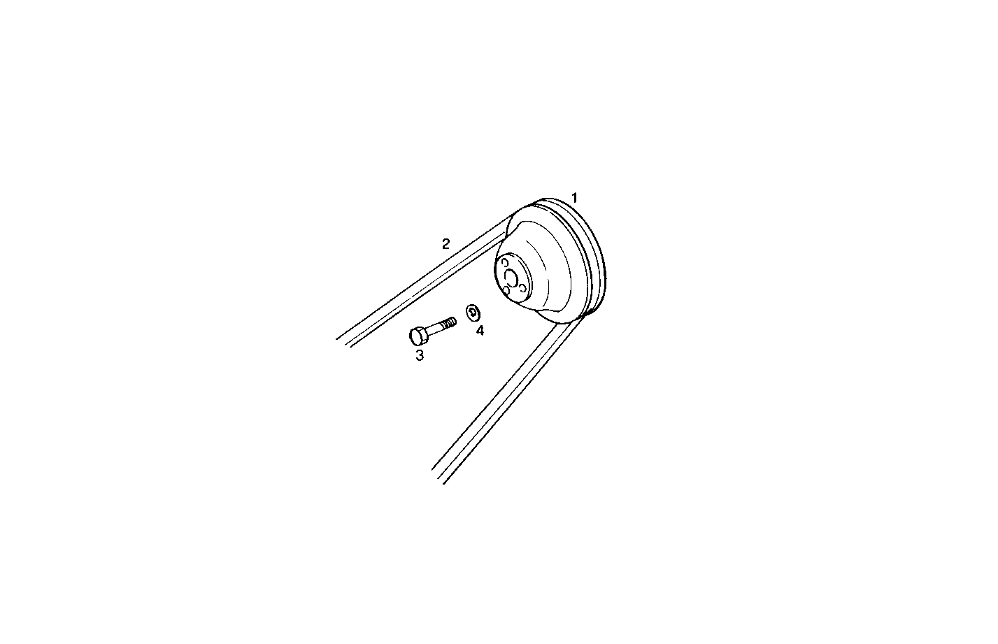 PULLEYS AND BELTS - 8210SRG75.10 8210SRG75 parts diagram