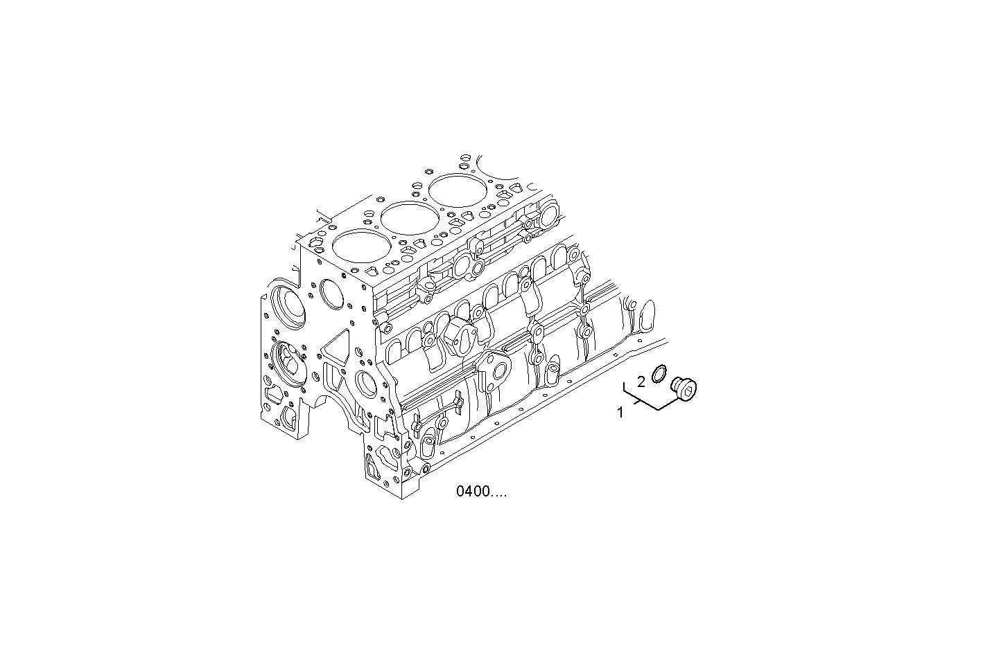 WATER LINES - N45MNAM10.00 NEF 4 mechanic. parts diagram