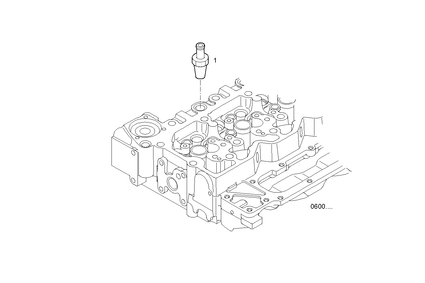 WATER LINES - N67MNTD20.00A005 NEF 6 mechanic. - TIER 2 parts diagram