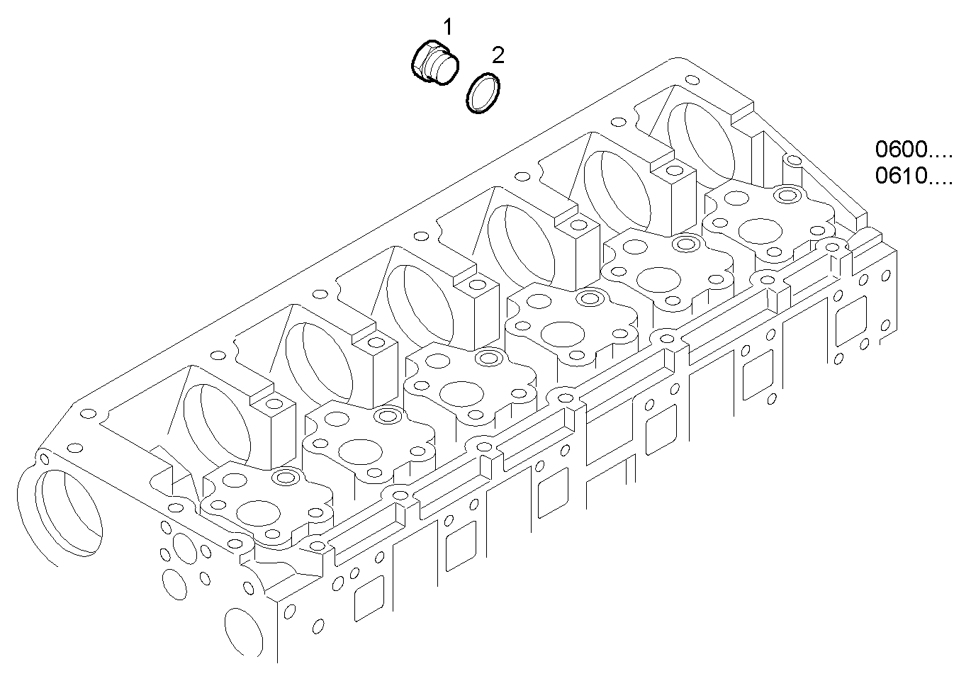 COMPRESSOR EXIT PIPE - C13ENTE60.00 CURSOR 13 parts diagram