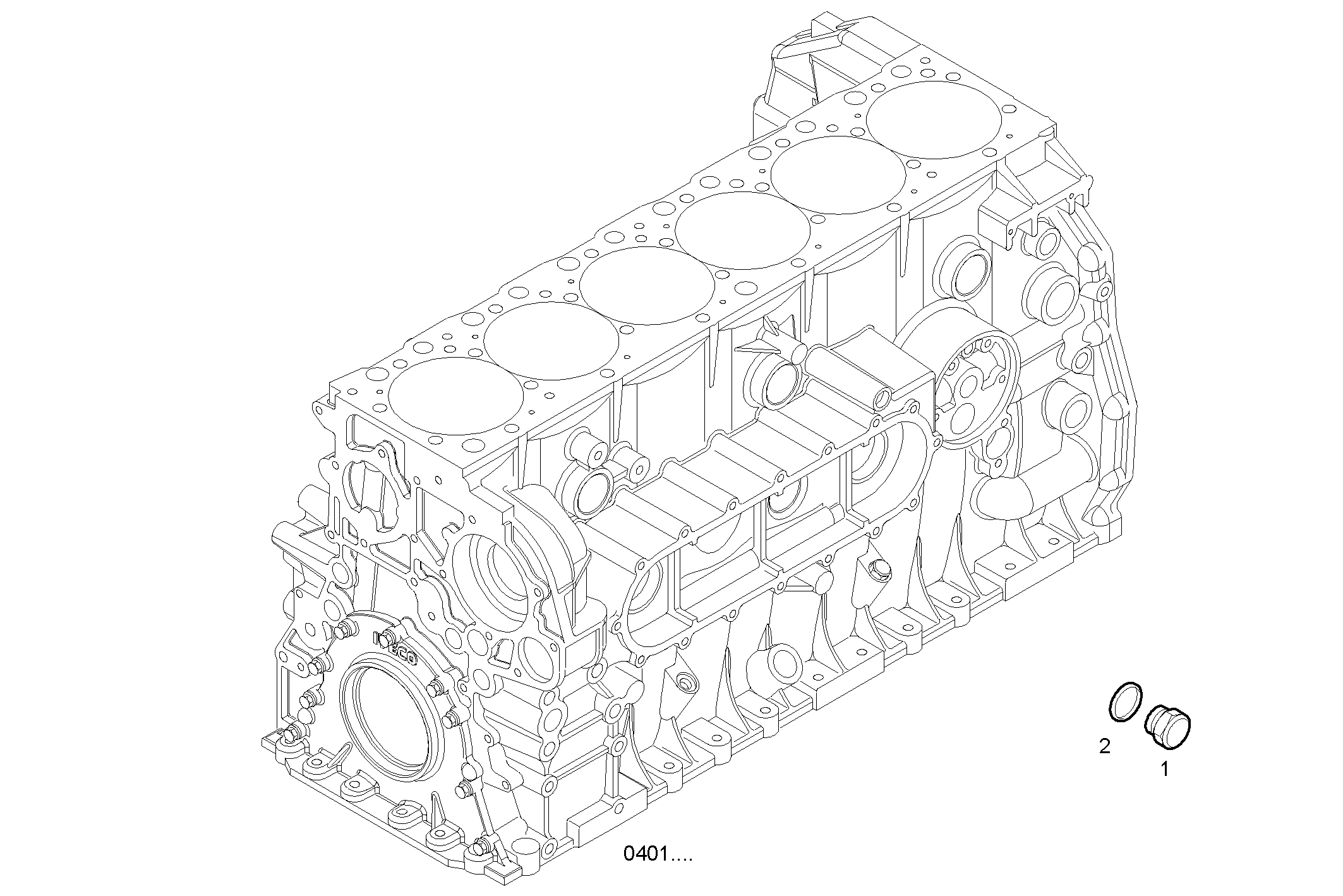 COMPRESSOR EXIT PIPE - C78ENTE60.00 CURSOR 8 parts diagram