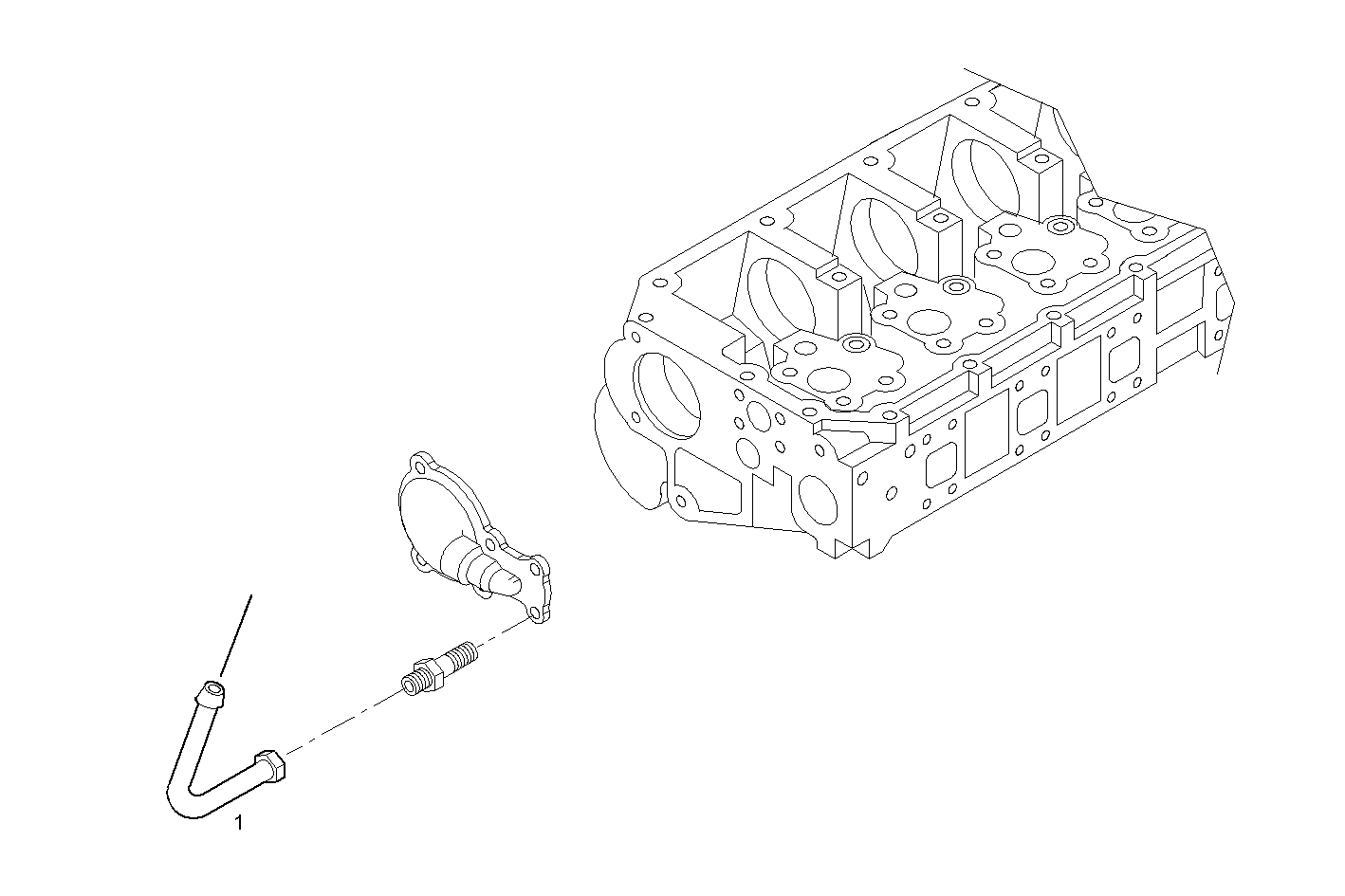 BLEEDER TUBING - C78ENTC26.00A004 CURSOR 8 - EURO 3 parts diagram