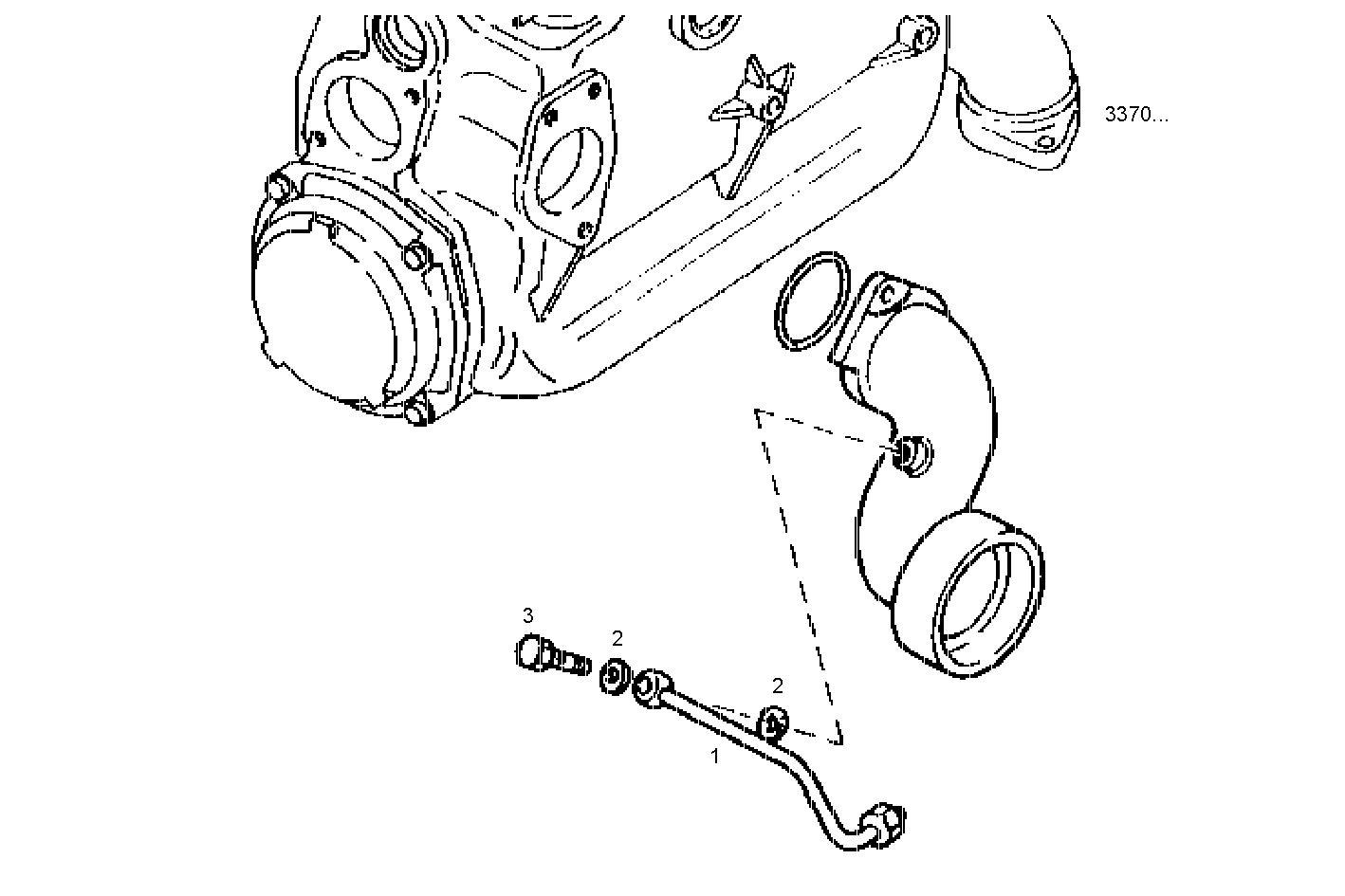 BLEEDER TUBING - C78ENAM12.00 CURSOR 8 parts diagram