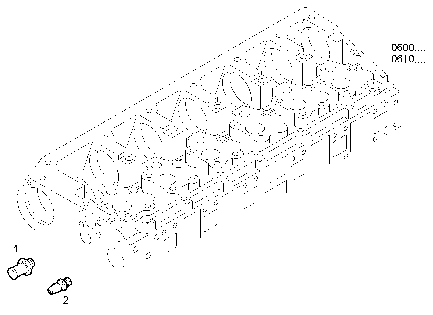 BLEEDER TUBING - CURSOR13TE3.A003 CURSOR 13 parts diagram
