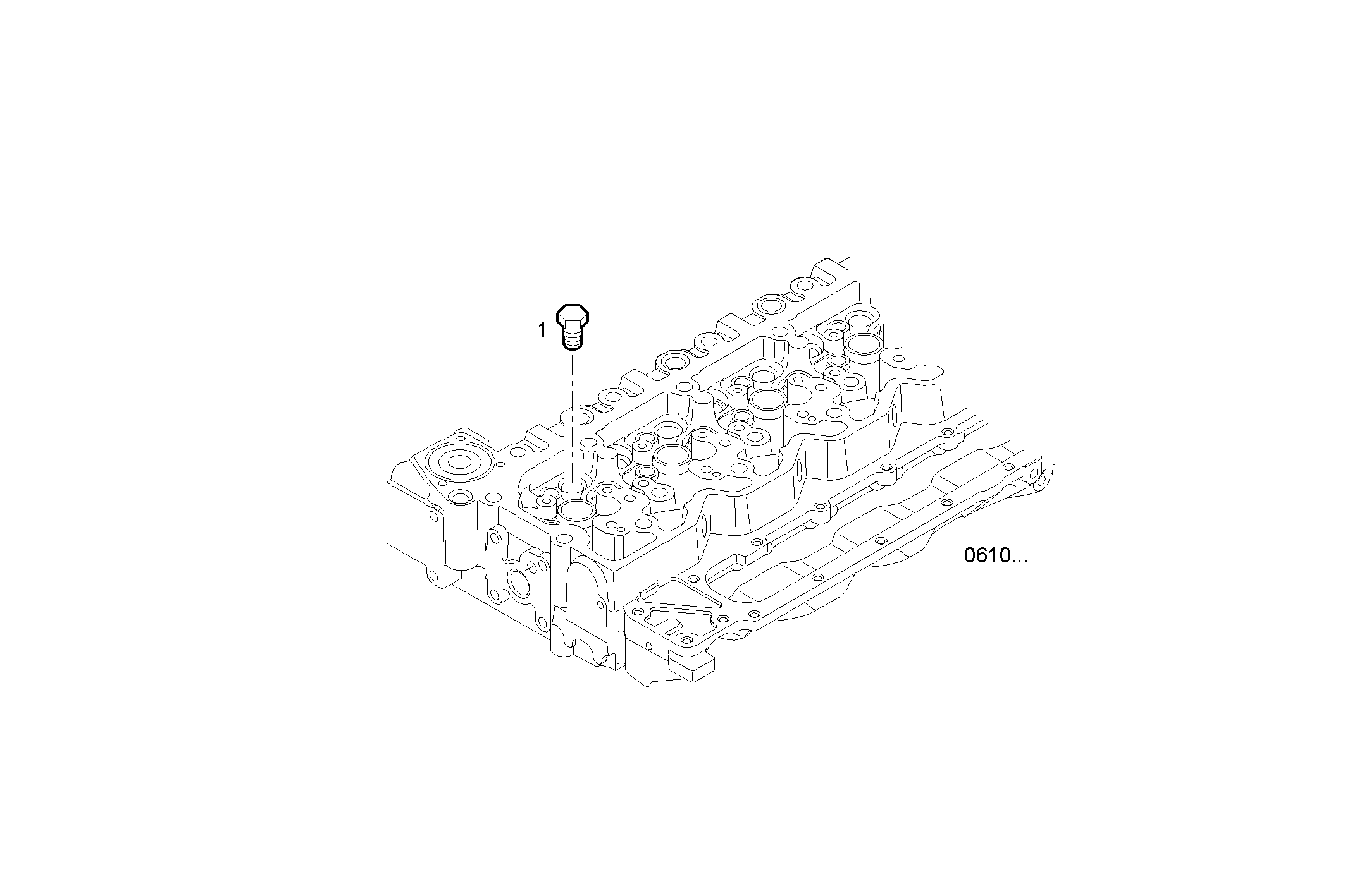 WATER LINES - N40ENTC24.00A011 NEF 4 electron. - EURO 3 parts diagram