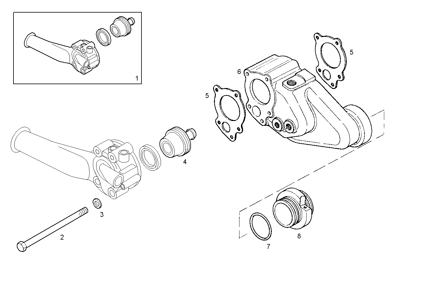 TEMPERATURE REGULATOR - N67MNTE21.00A002 NEF 6 mechanic. - TIER 2 parts diagram