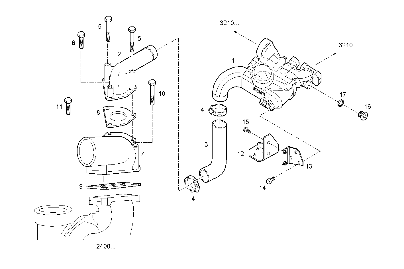 TEMPERATURE REGULATOR - FVAE2885X*A100 VECTOR 8 parts diagram
