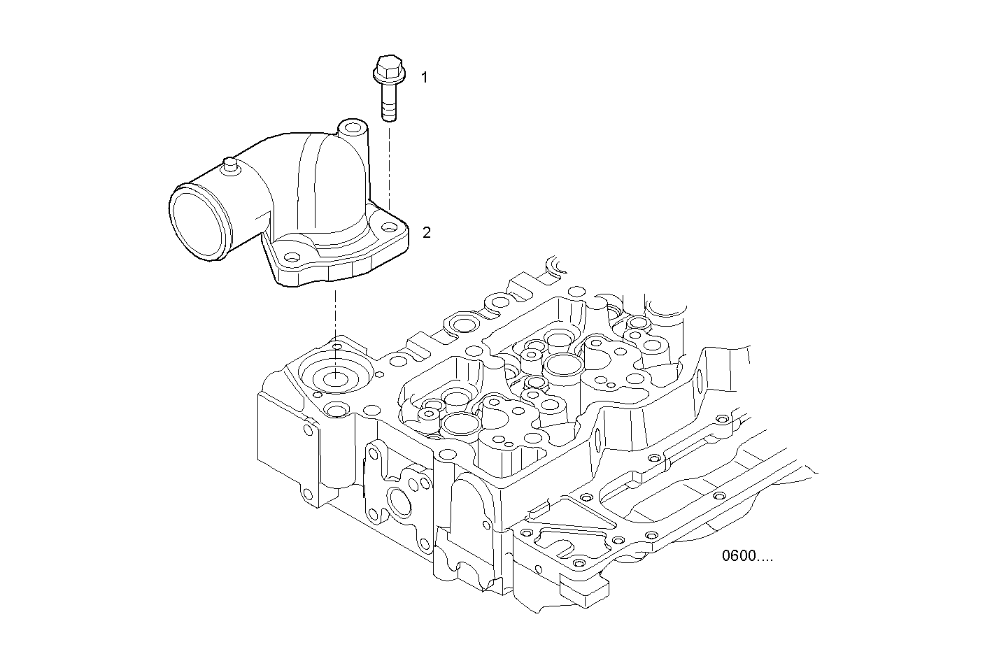 TEMPERATURE REGULATOR - N40ENT426.00A001 NEF 4 electron. - EURO 4 parts diagram