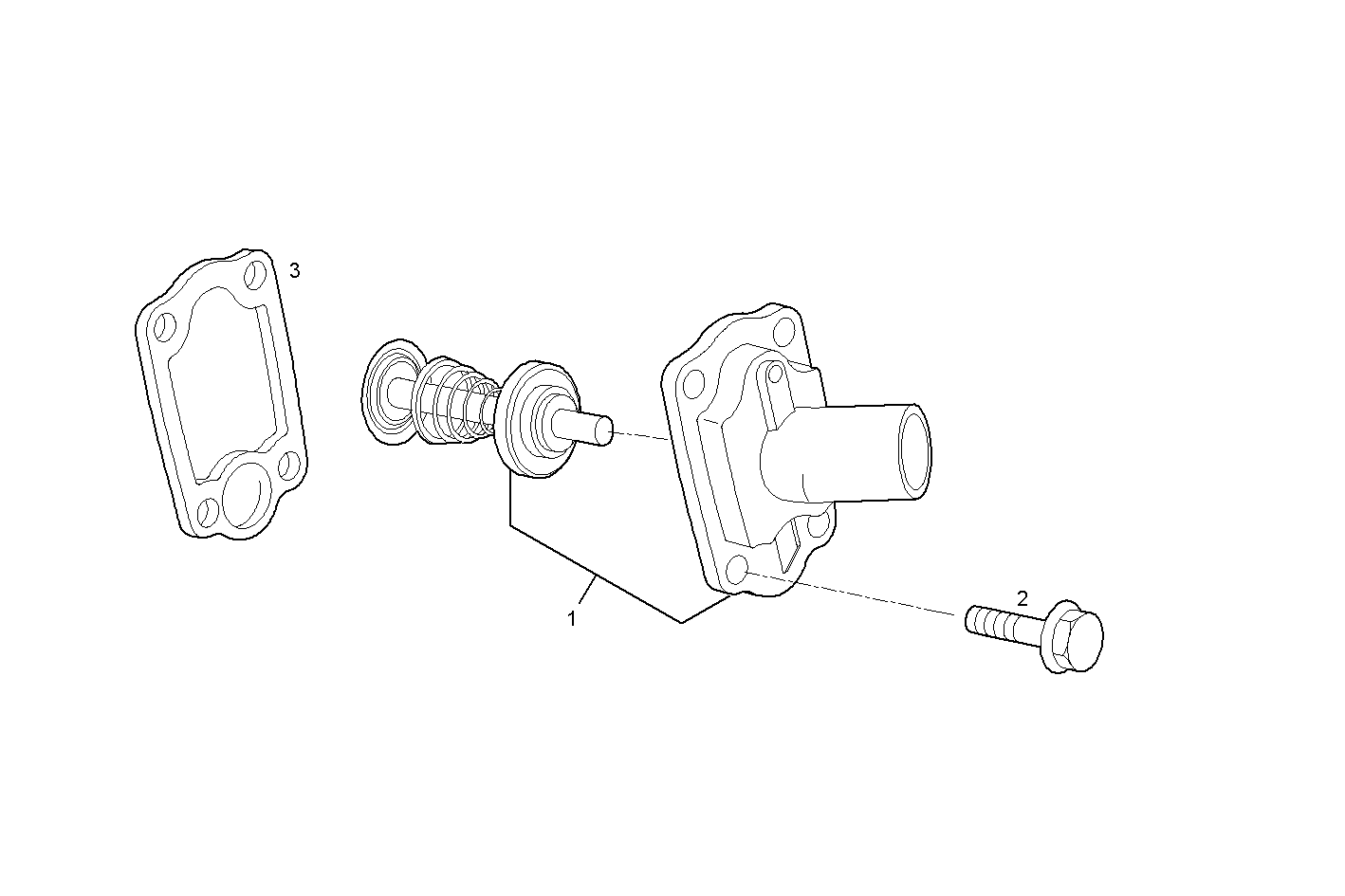 TEMPERATURE REGULATOR - F1CE0481F*A001 SOFIM HPI 3.0L - EURO 4 parts diagram