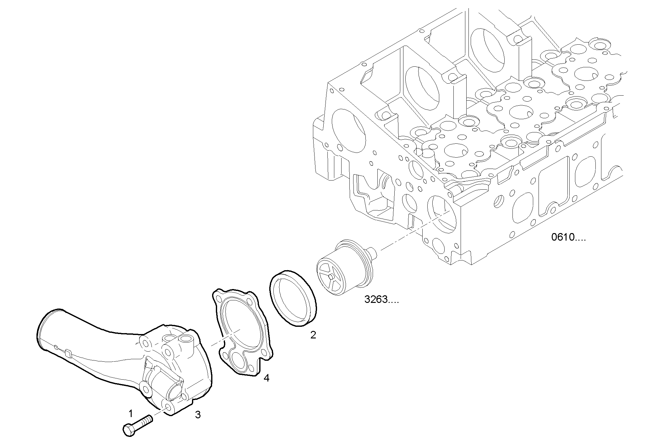 TEMPERATURE REGULATOR - C87ENTX20.00A800 CURSOR 9 - TIER 3 parts diagram