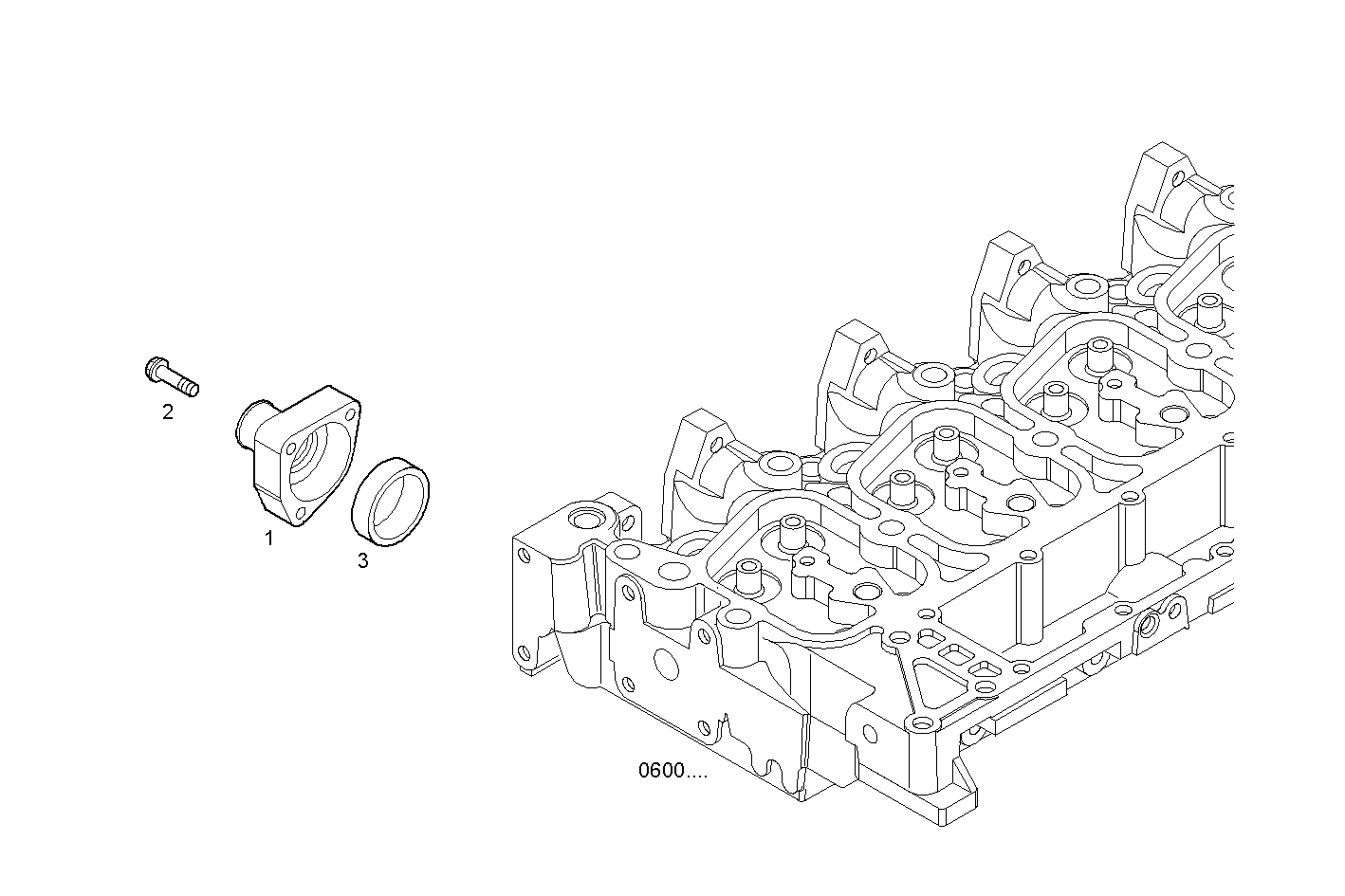 TEMPERATURE REGULATOR - N45MRSD00.50A001 NEF 4 mechanic. - TIER 2 parts diagram
