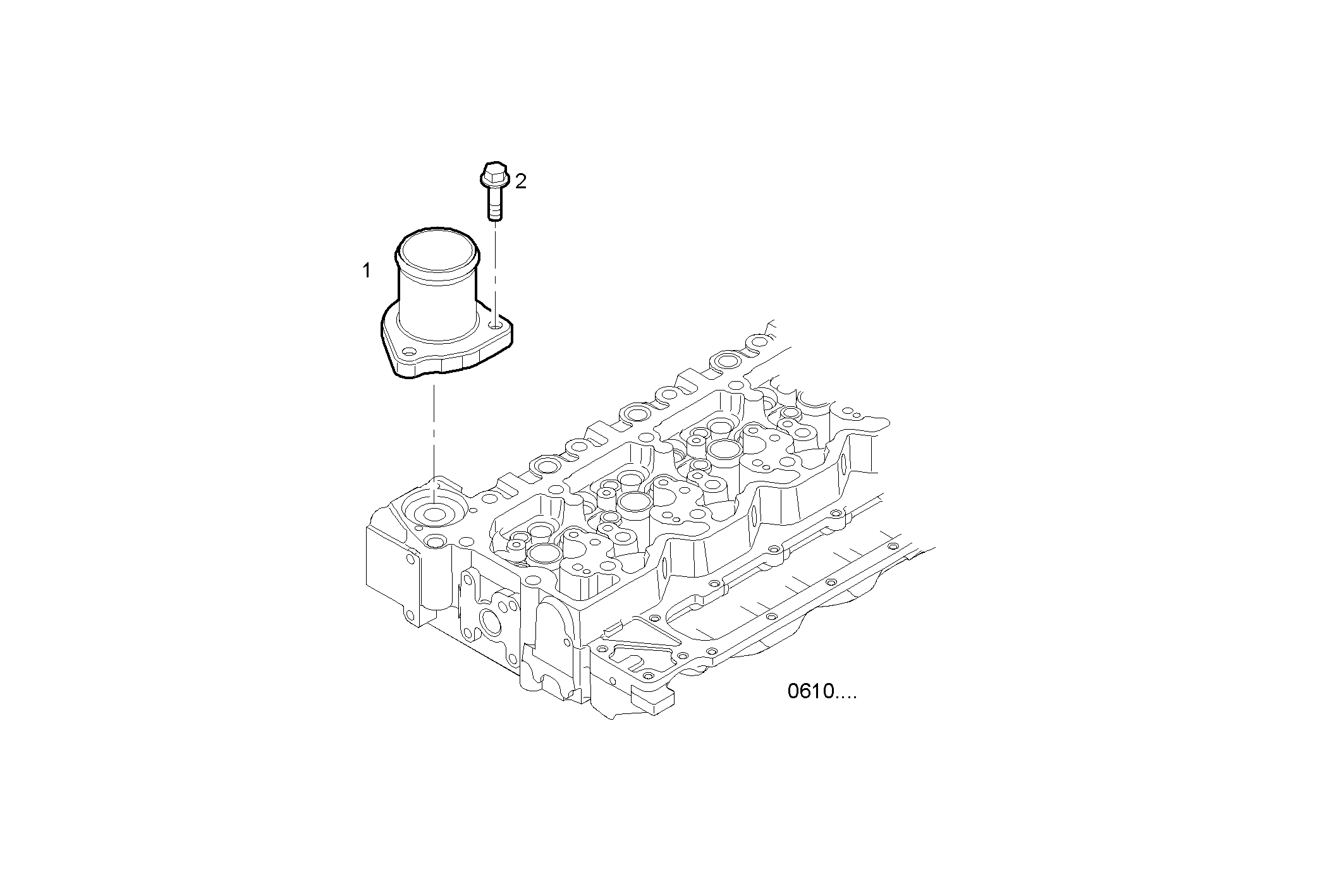 TEMPERATURE REGULATOR - GENEF200E.A552 NEF 6 electron. parts diagram