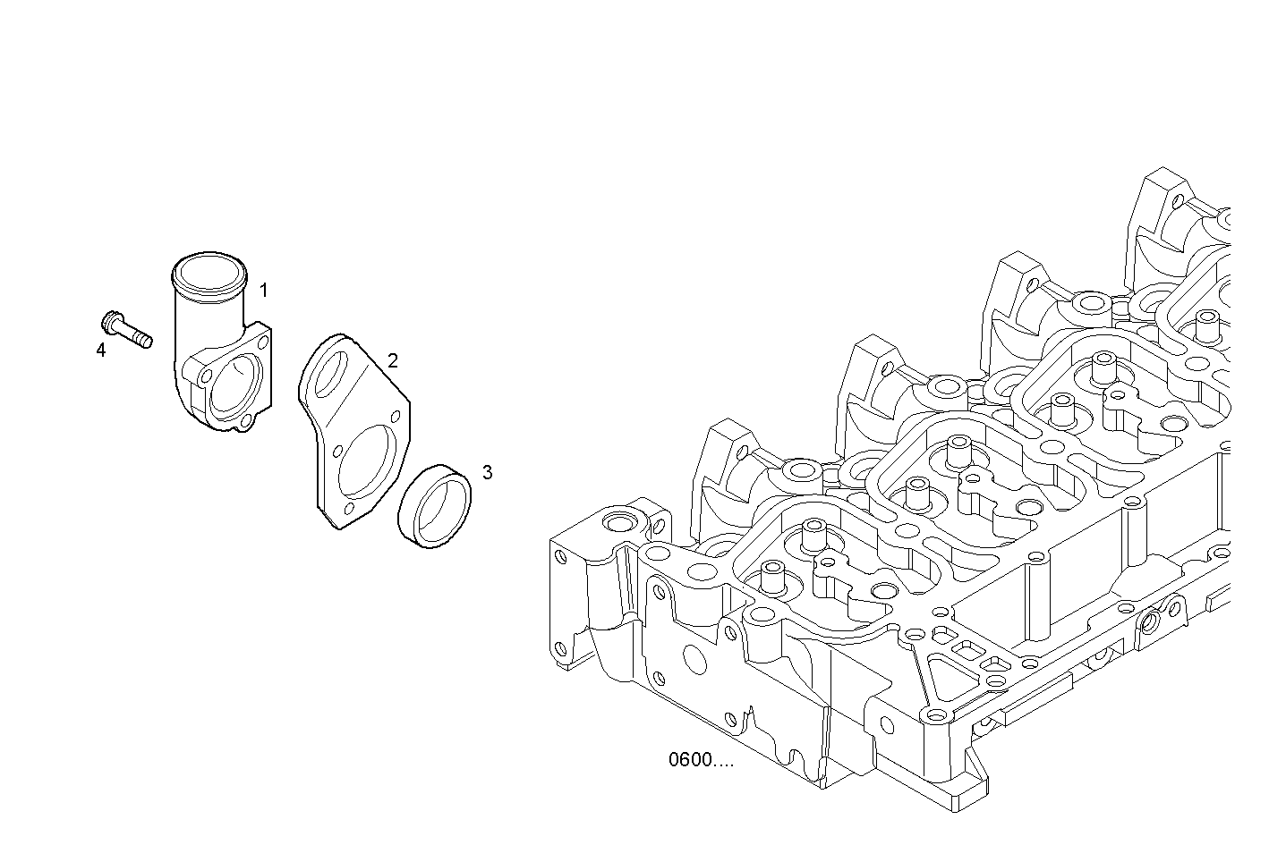 TEMPERATURE REGULATOR - N67MNTF42.00 NEF 6 mechanic. parts diagram