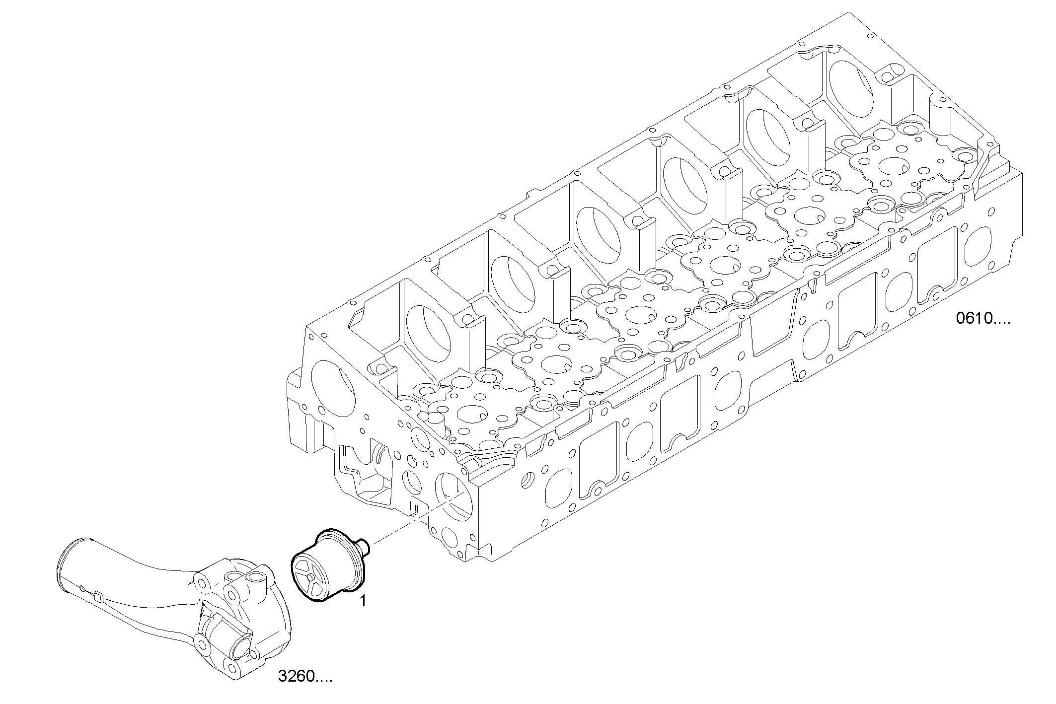 THERMOSTAT - GECURSOR250E.1A71M CURSOR 8 parts diagram