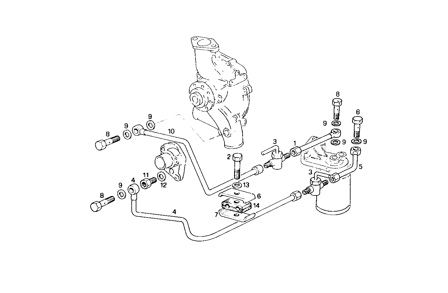 WATER FILTER - 8281M32.10 8281M32 parts diagram