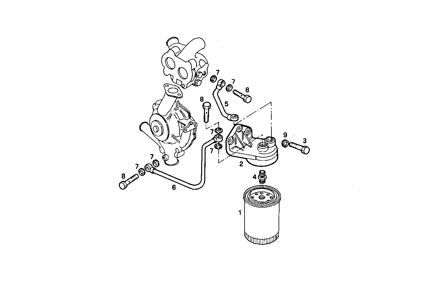 WATER FILTER - PU8281SI10.00A103 PU8281SI10 parts diagram