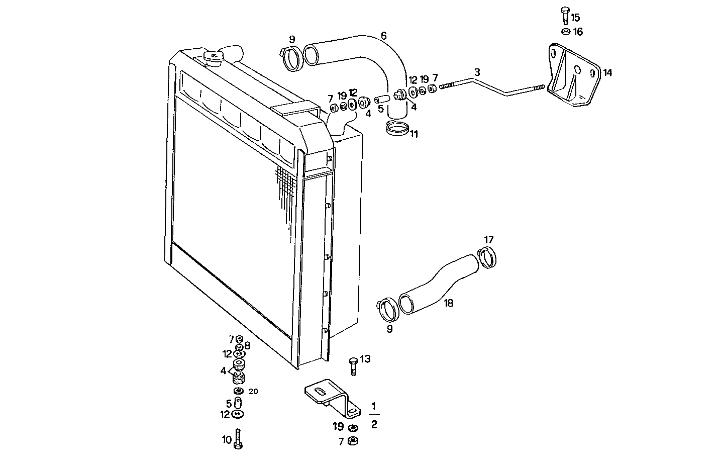 RADIATOR - 8061SRi27.06 8061SRI27 parts diagram