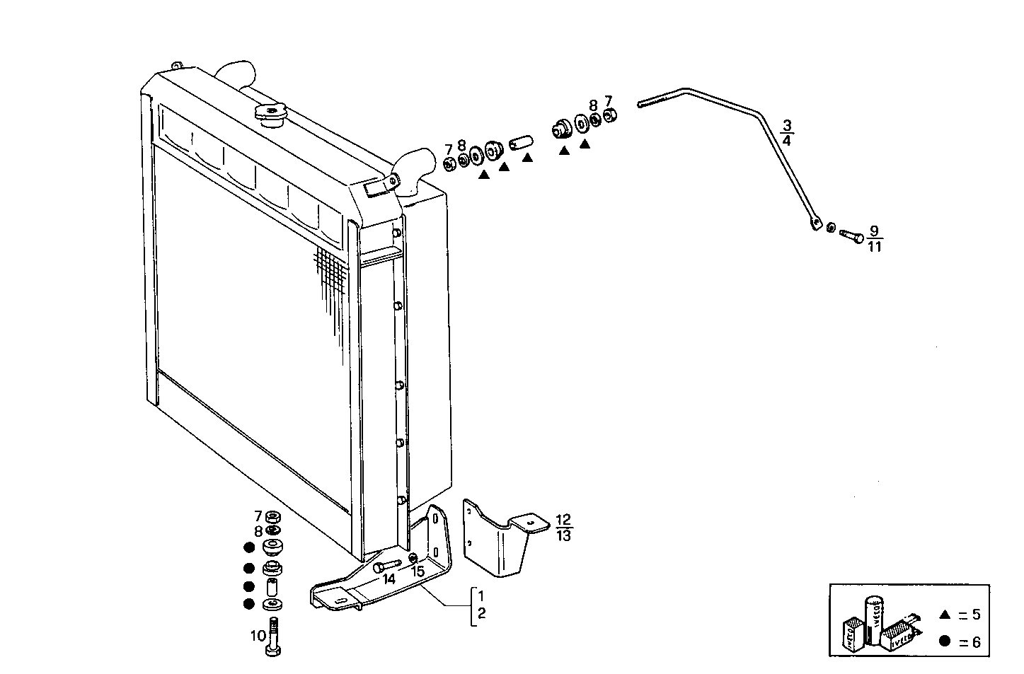 RADIATOR - GS8061SRi25.05A652 GS8061SRi25 parts diagram