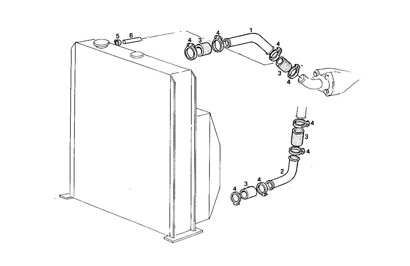RADIATOR - 8210SRi27.00A550 8210SRi27 parts diagram