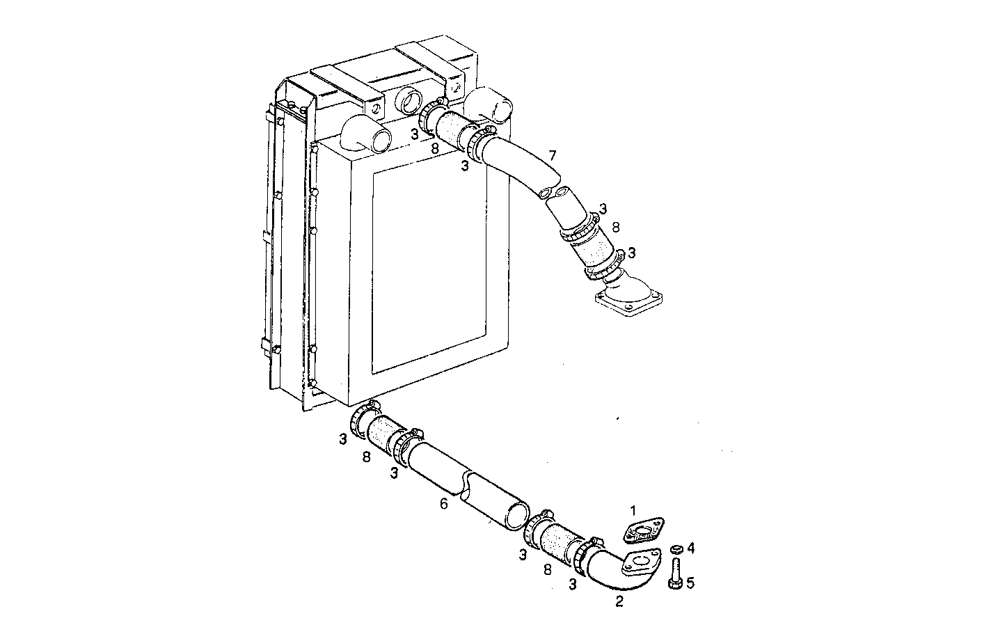 RADIATOR - 8361SRi26.05 8361SRi26 parts diagram