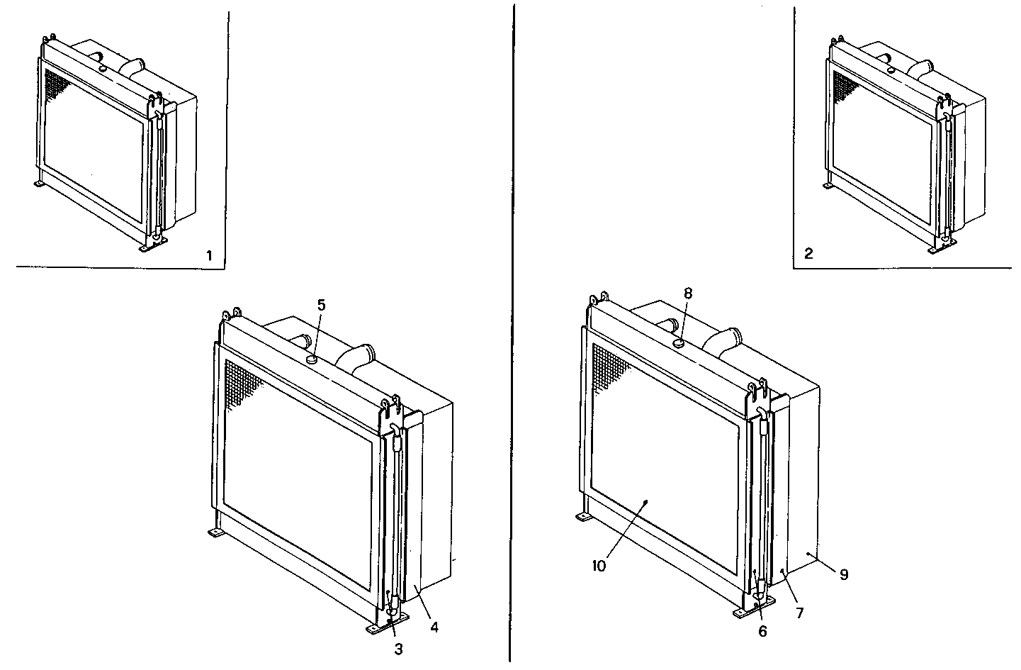 RADIATOR - 8281SRi27.00A550 8281SRi27 parts diagram