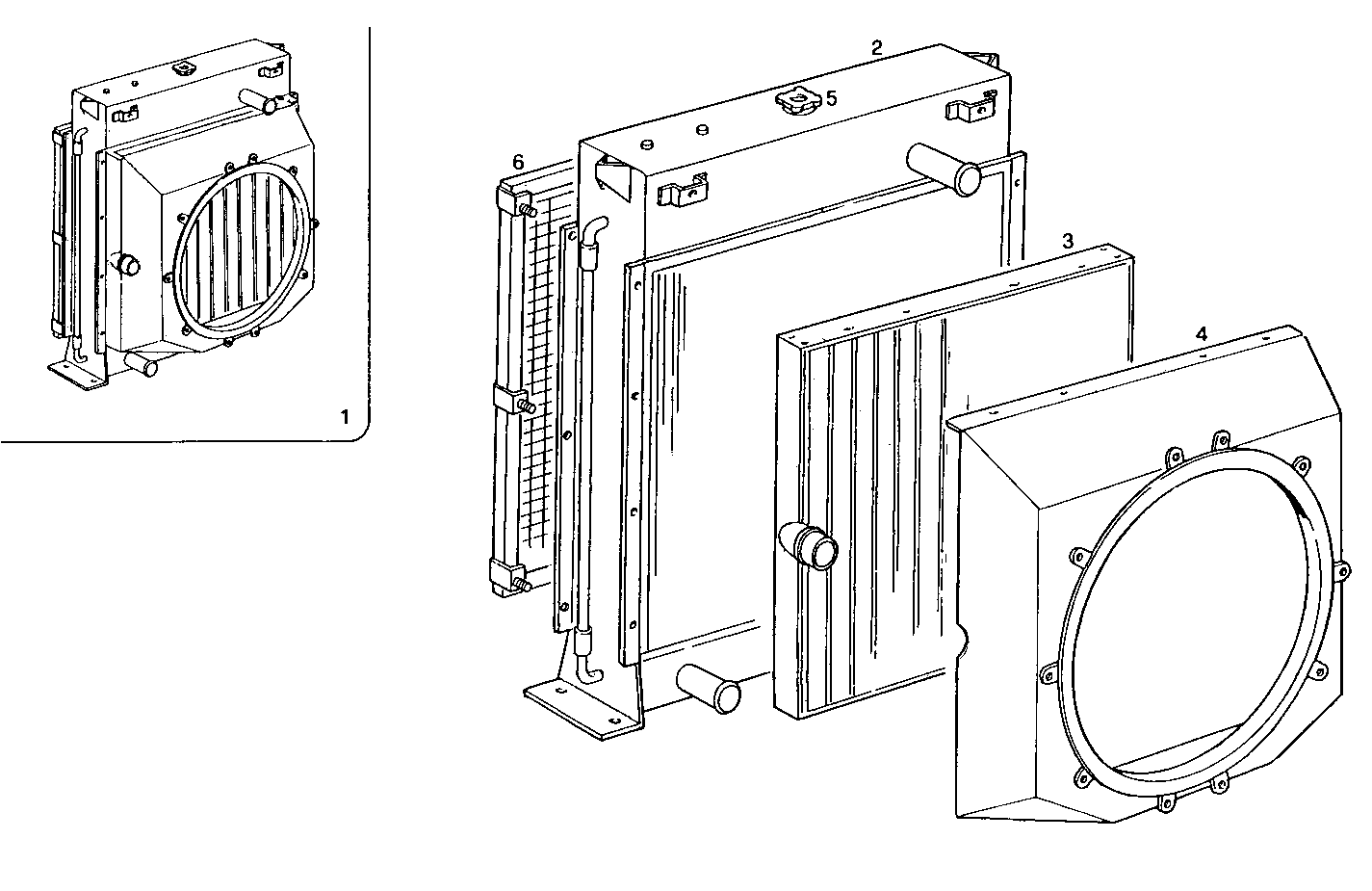 RADIATOR - 8210SRi29.00 8210SRi29 parts diagram