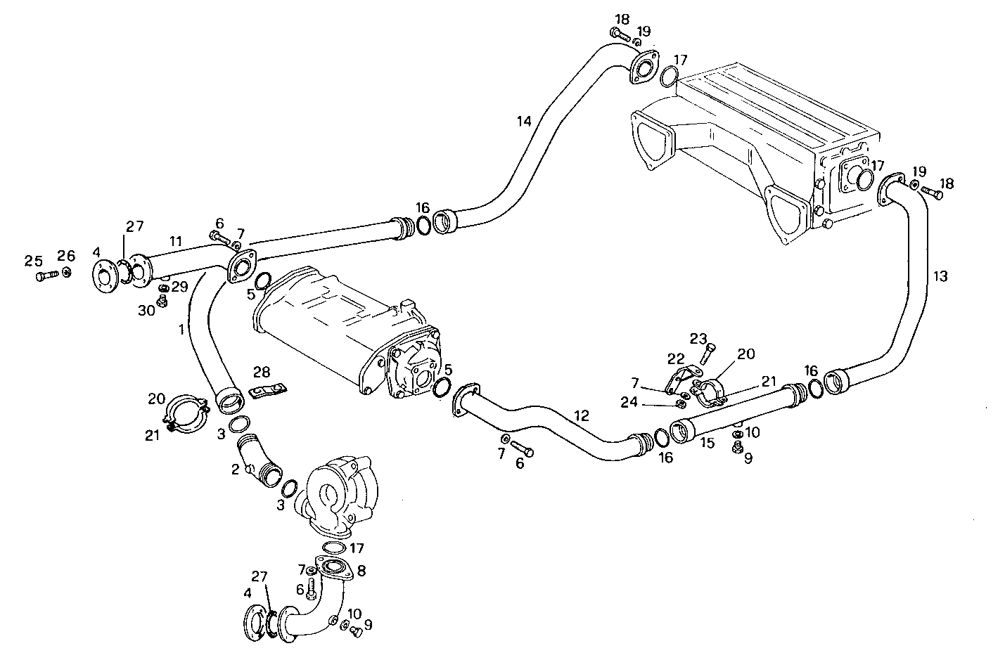 AUXILIARY WATER LINES - 8291SRG75.10A510 8291SRG75 parts diagram