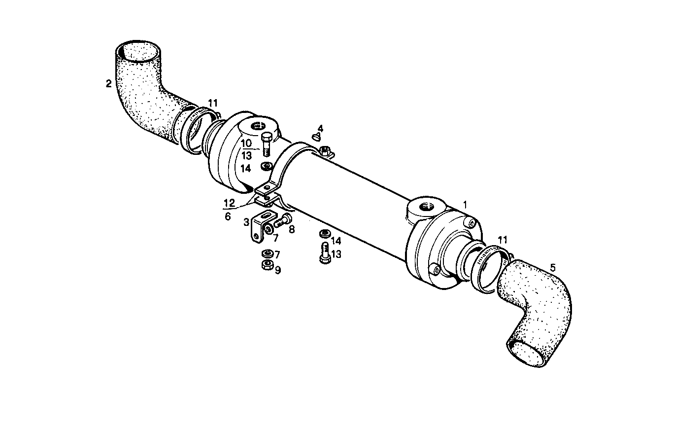 REVERSER WATER HEAT EXCHANGER - 8061SRM33.10 8061SRM33 parts diagram
