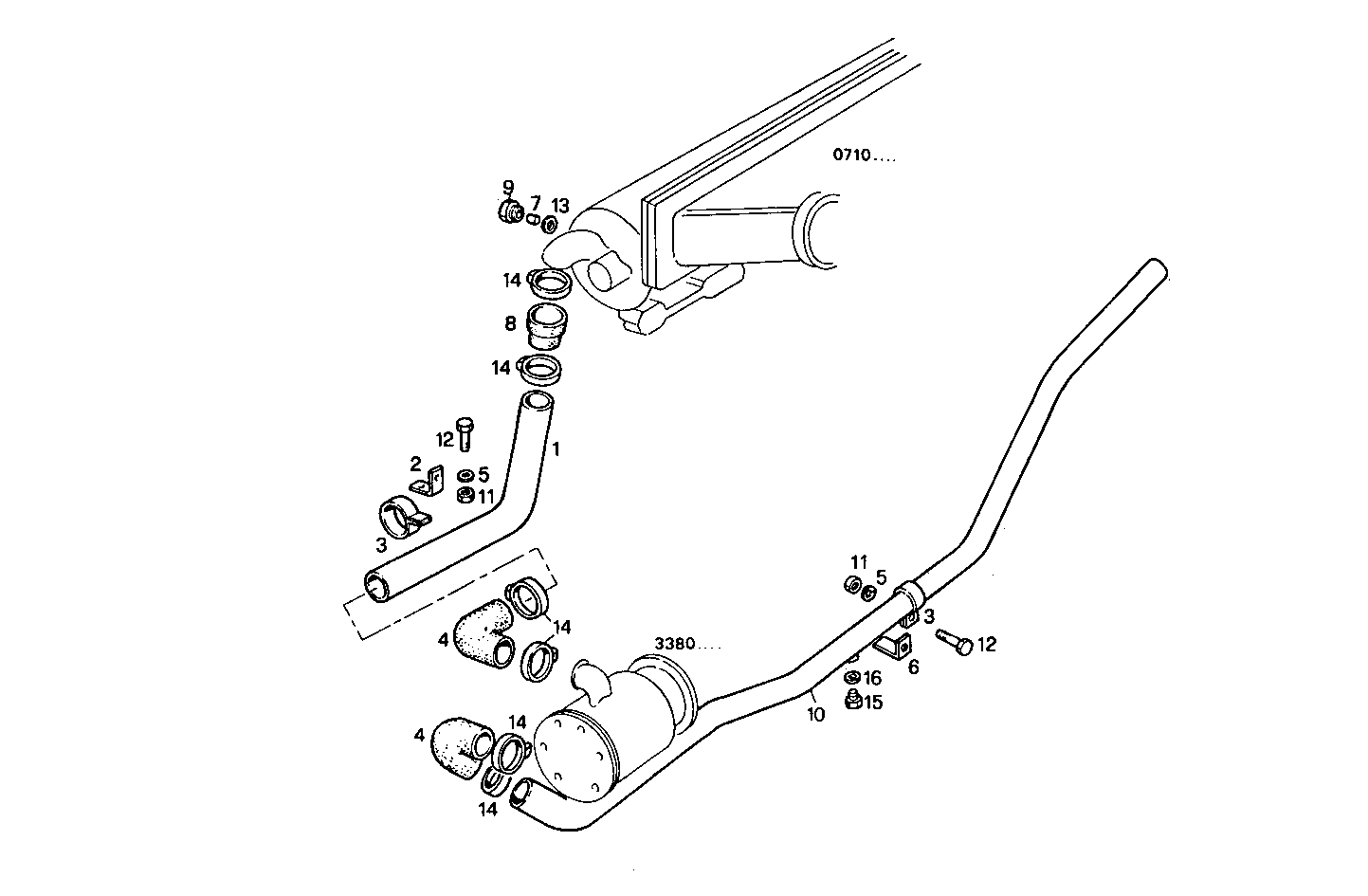 SEA WATER LINES - 8361SRM32.01 8361SRM32 parts diagram