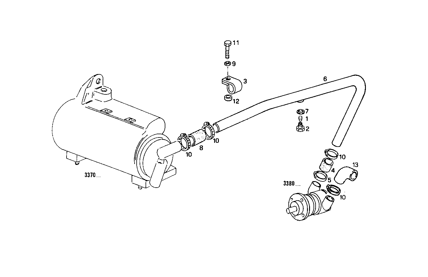 SEA WATER LINES - GE8065M12.01A63S GE8065M12 parts diagram