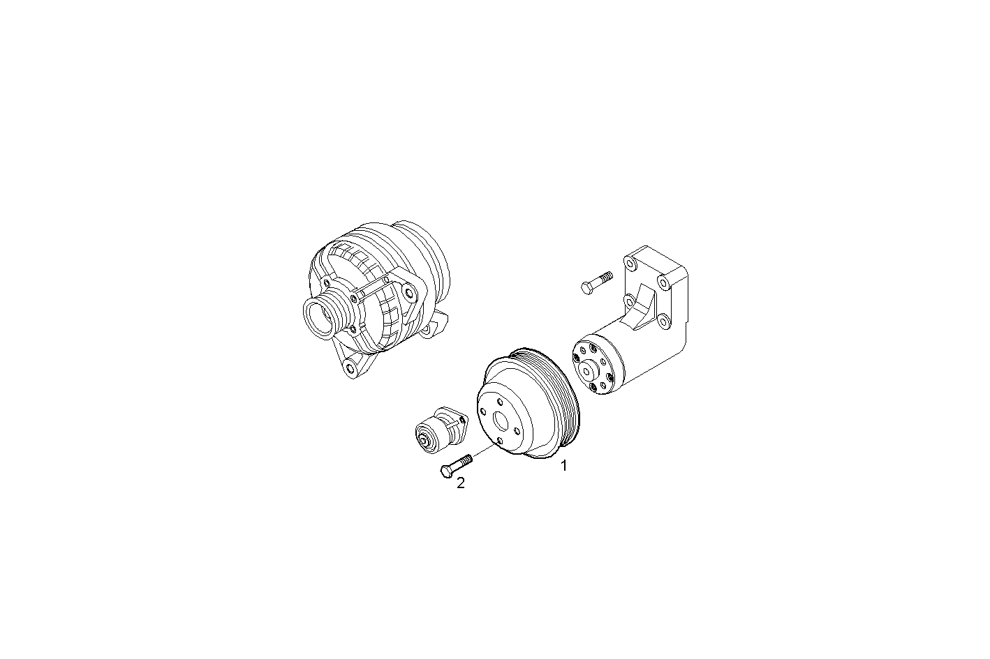 VENTILATOR CONTROL - N60ENTE22.00A001 NEF 6 electron. - TIER 2 parts diagram