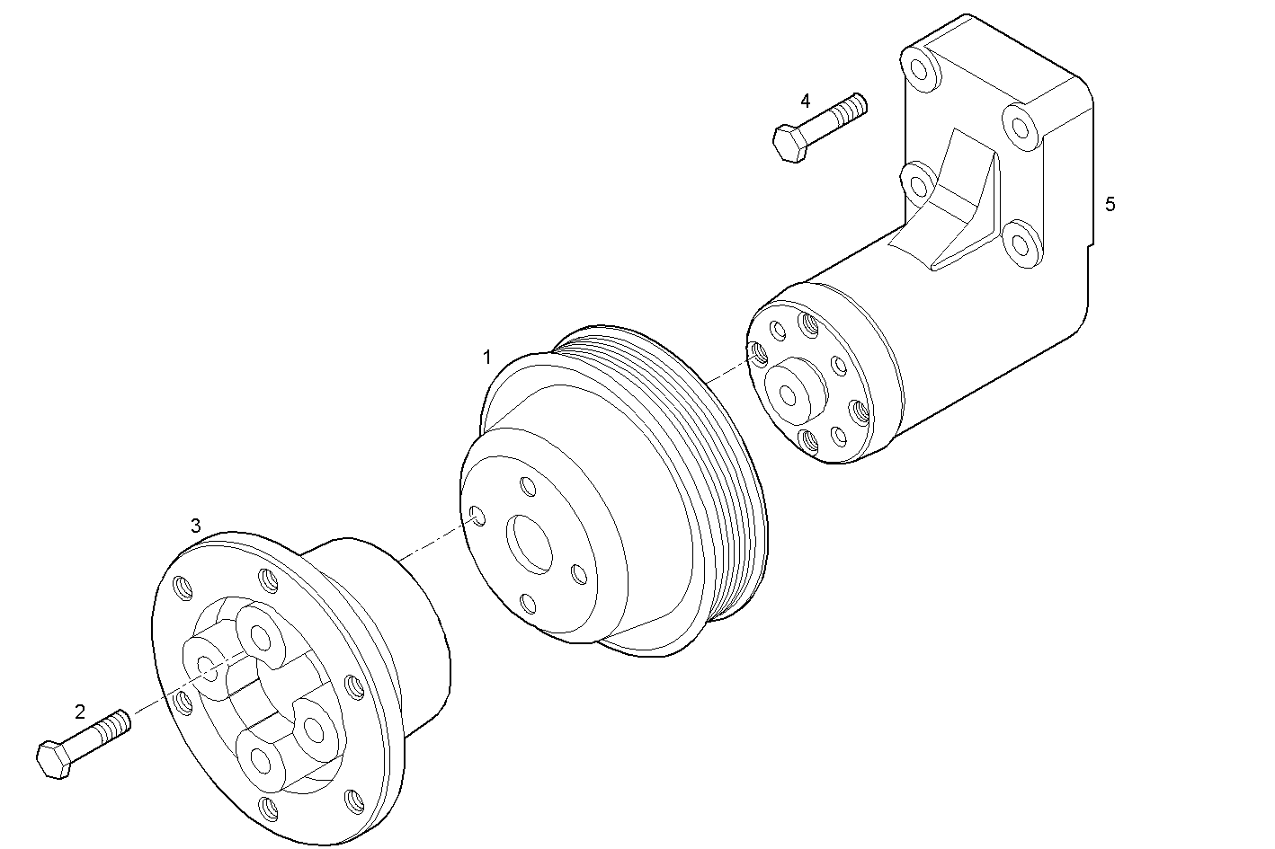 FAN ASSEMBLY - F4AE0685A*F100 NEF 6 electron. parts diagram