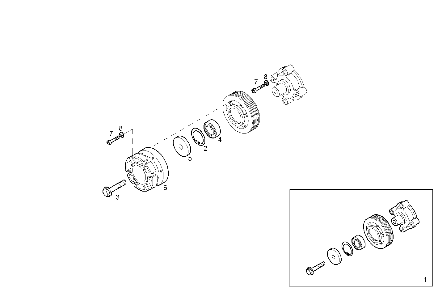 FAN ASSEMBLY - CURSOR78TE2.A002 CURSOR 8 parts diagram