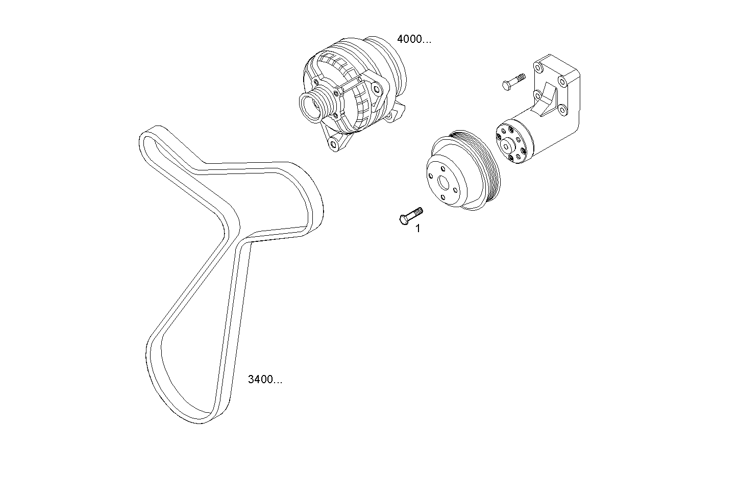 FAN SUPPORT - N67MSTD20.00A800 NEF 6 mechanic. - TIER 2 parts diagram