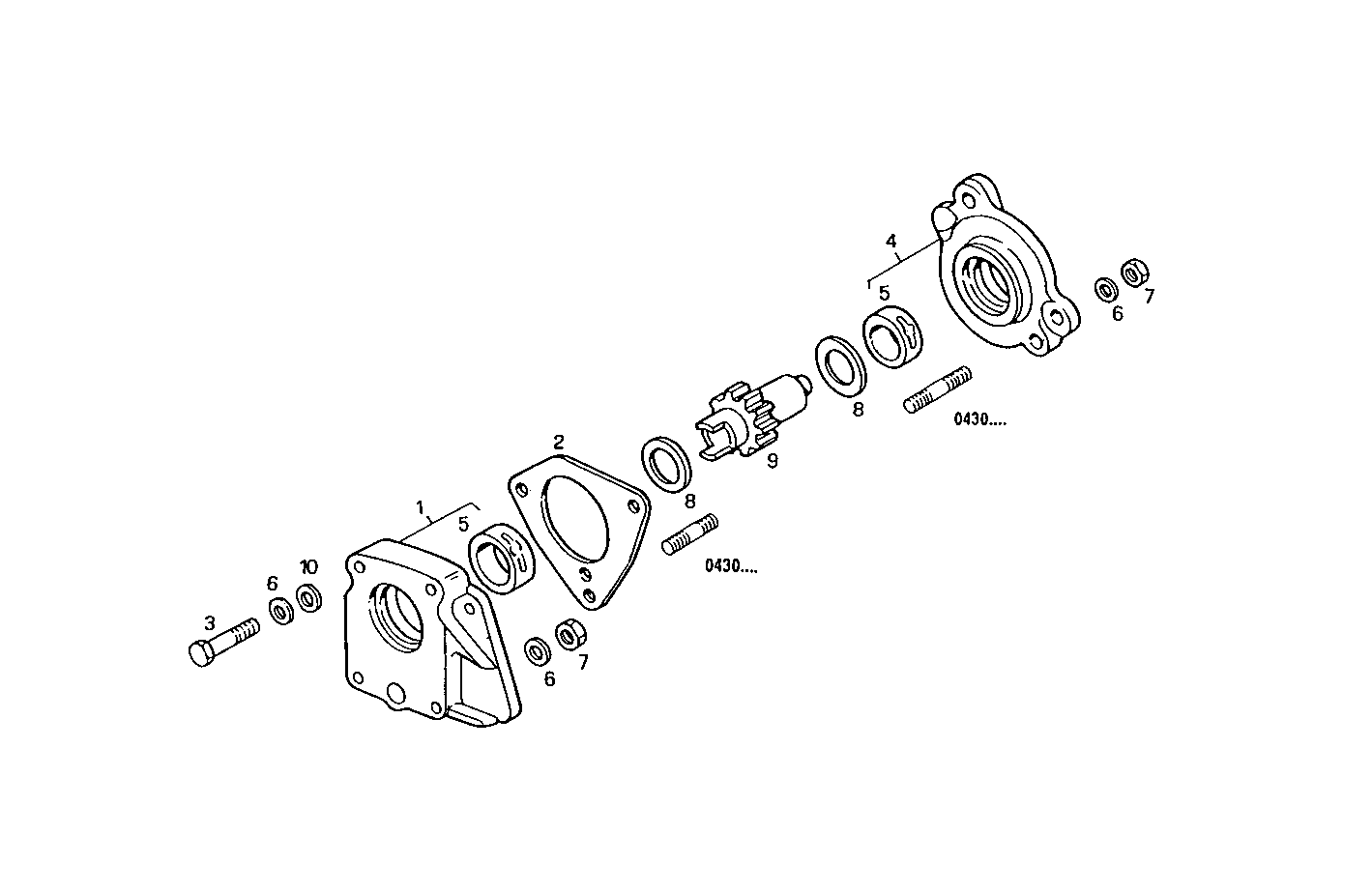 POWER TAKE OFF - 8060SRC22.20 8060SRC22 parts diagram