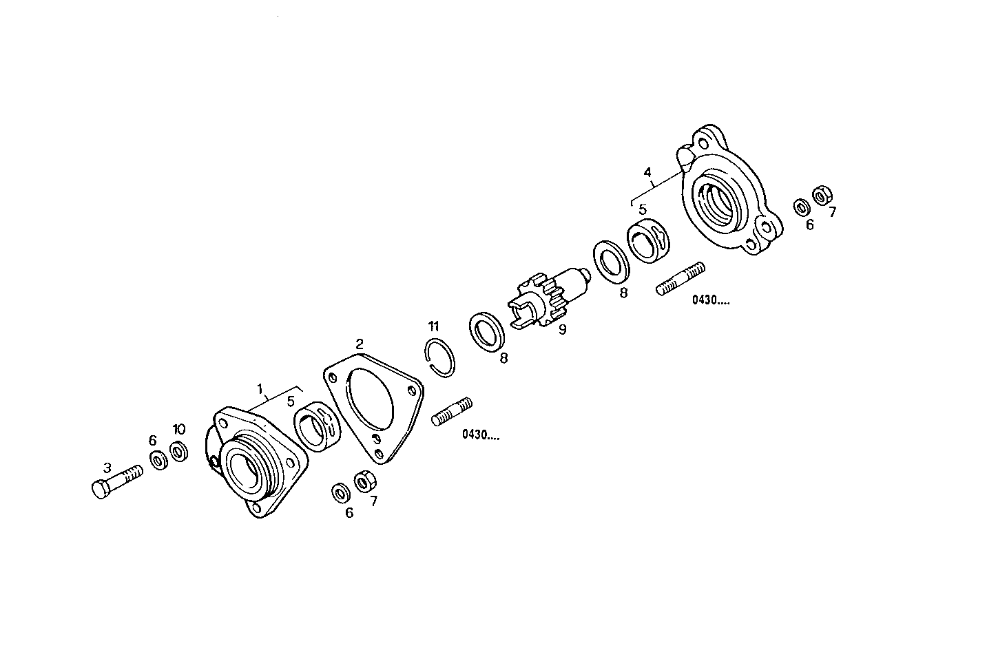 POWER TAKE OFF - 8060SRC21.20 8060SRC21 parts diagram