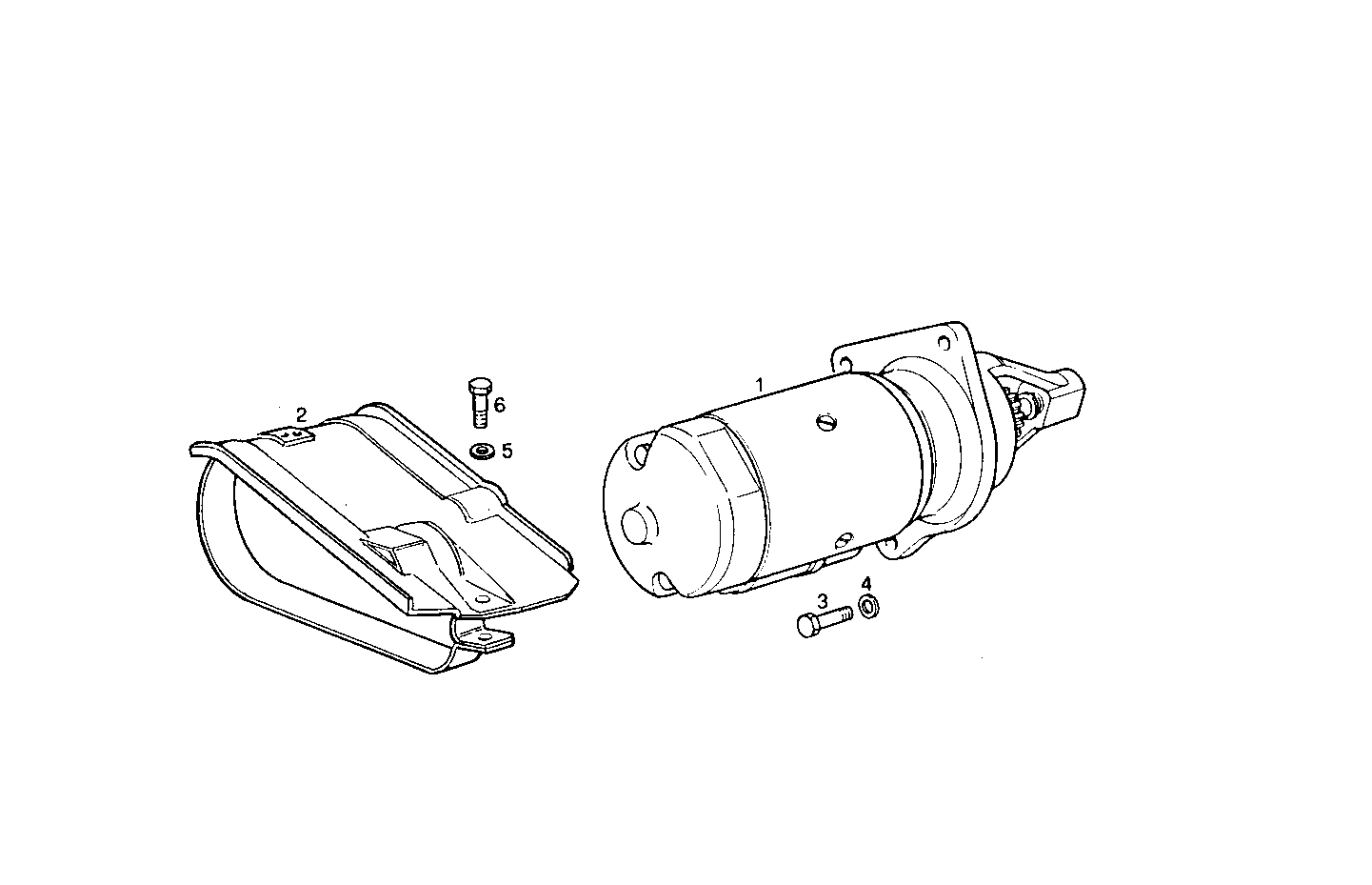 STARTER MOTOR - 8041i05.00 8041i05 parts diagram