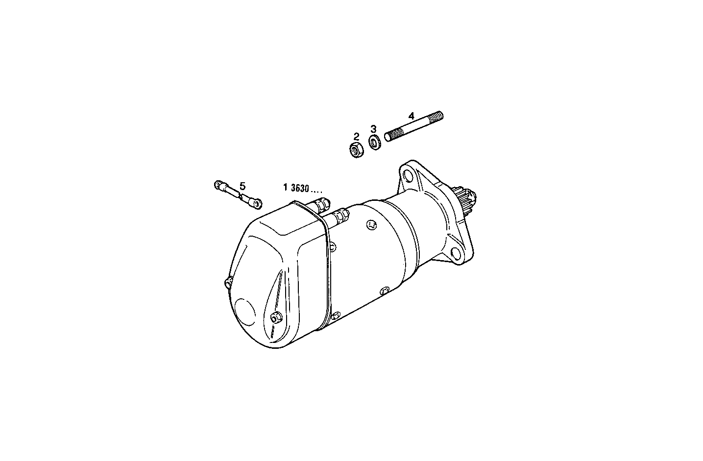STARTER MOTOR - 8281Si15.00A580 8281Si15 parts diagram