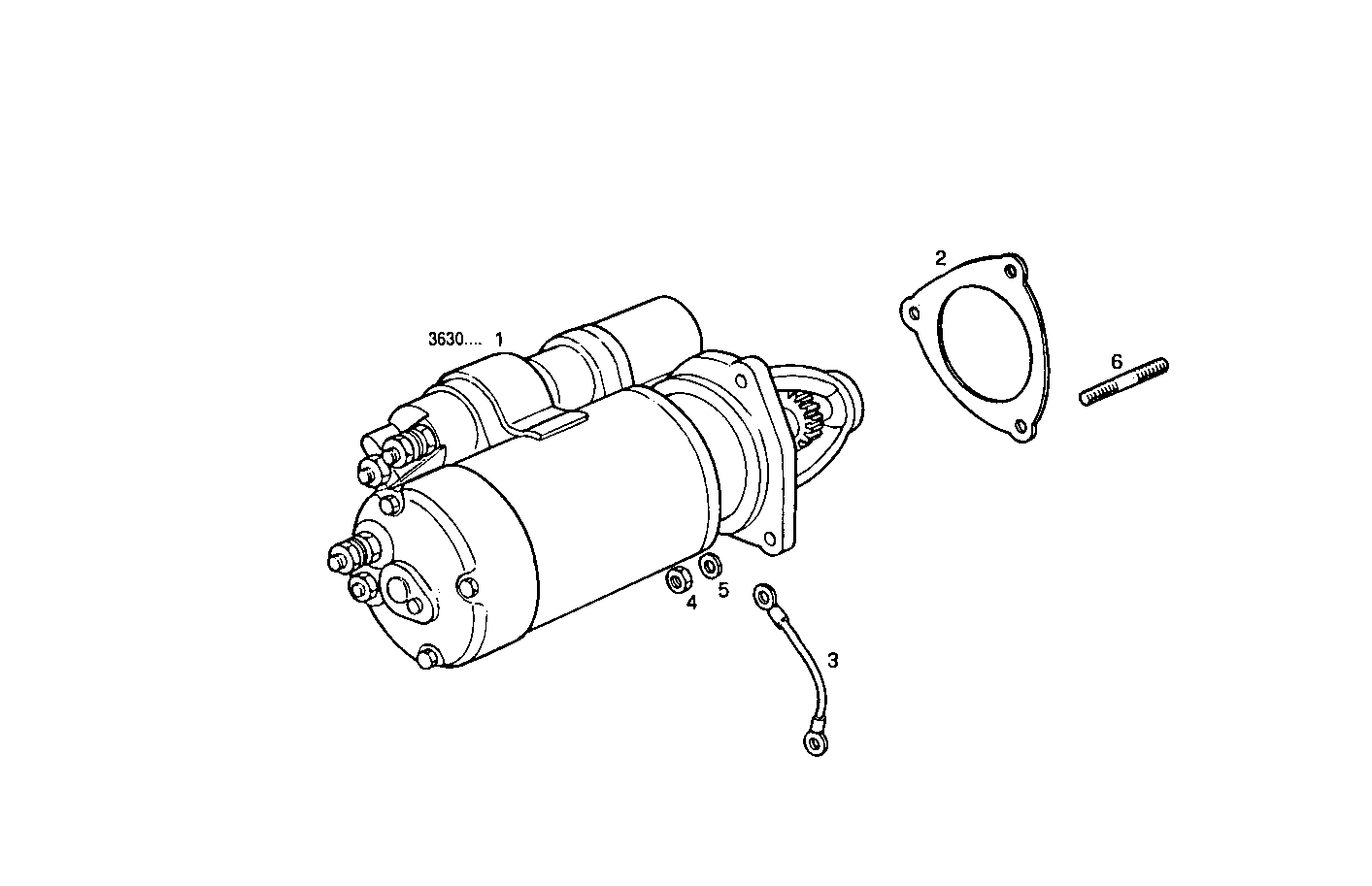 STARTER MOTOR - 8291SRM75.31 8291SRM75 parts diagram