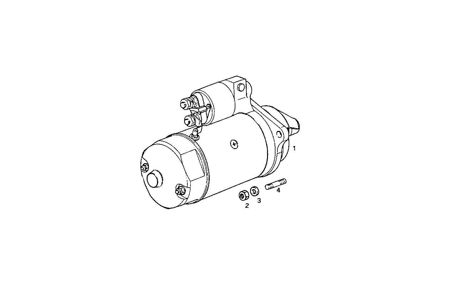 STARTER MOTOR - 8140SRM15.10 8140SRM15 parts diagram