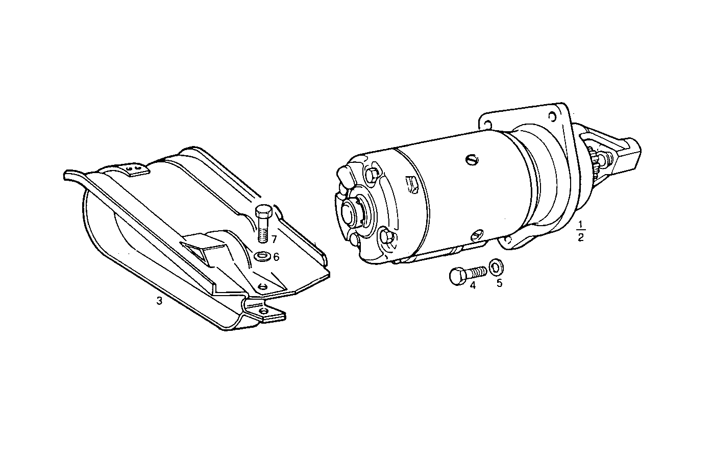 STARTER MOTOR - 8061C05.01 8061C05 parts diagram
