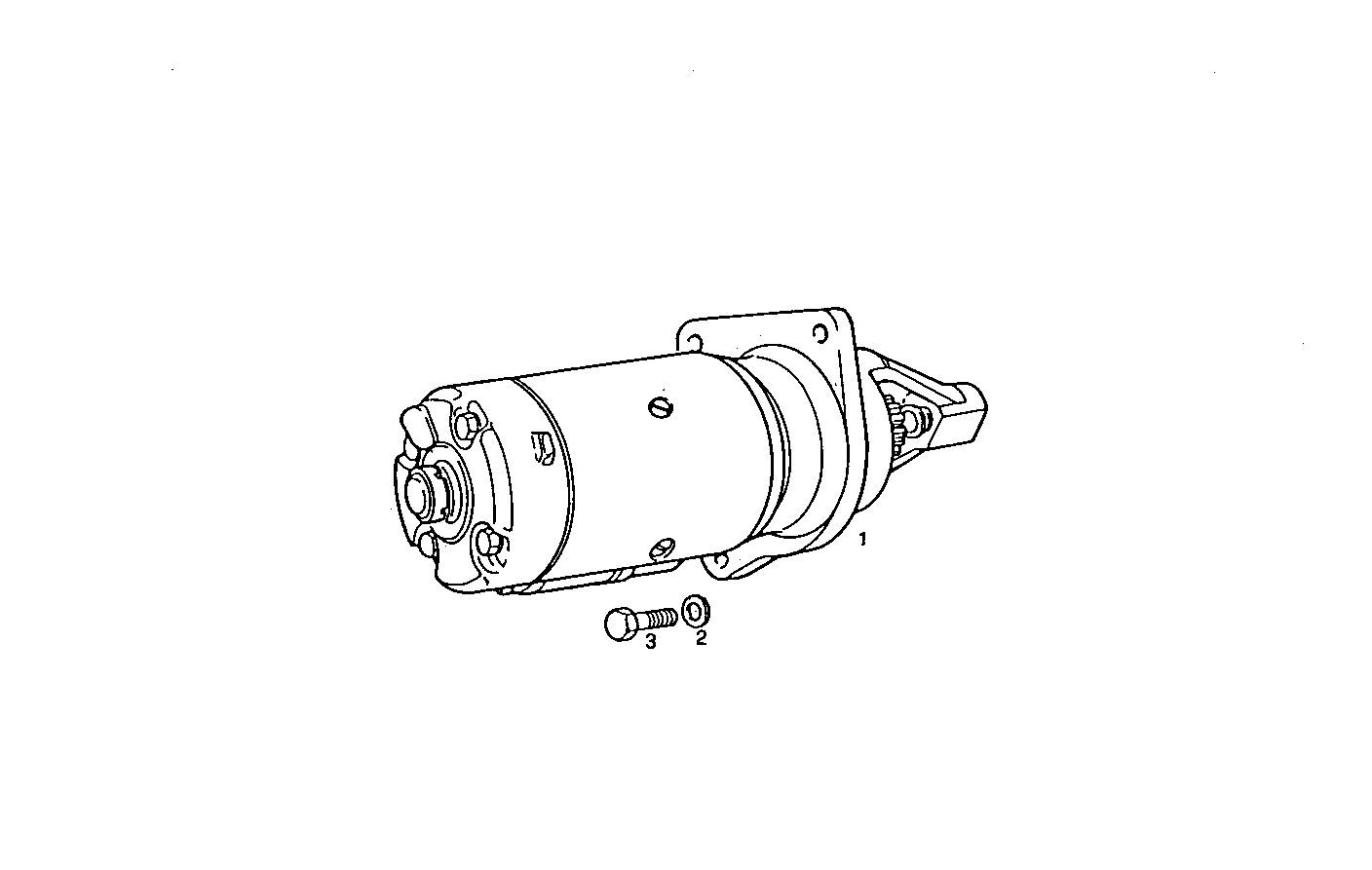 STARTER MOTOR - 12V - 8140SRC21.00 8140SRC21 parts diagram