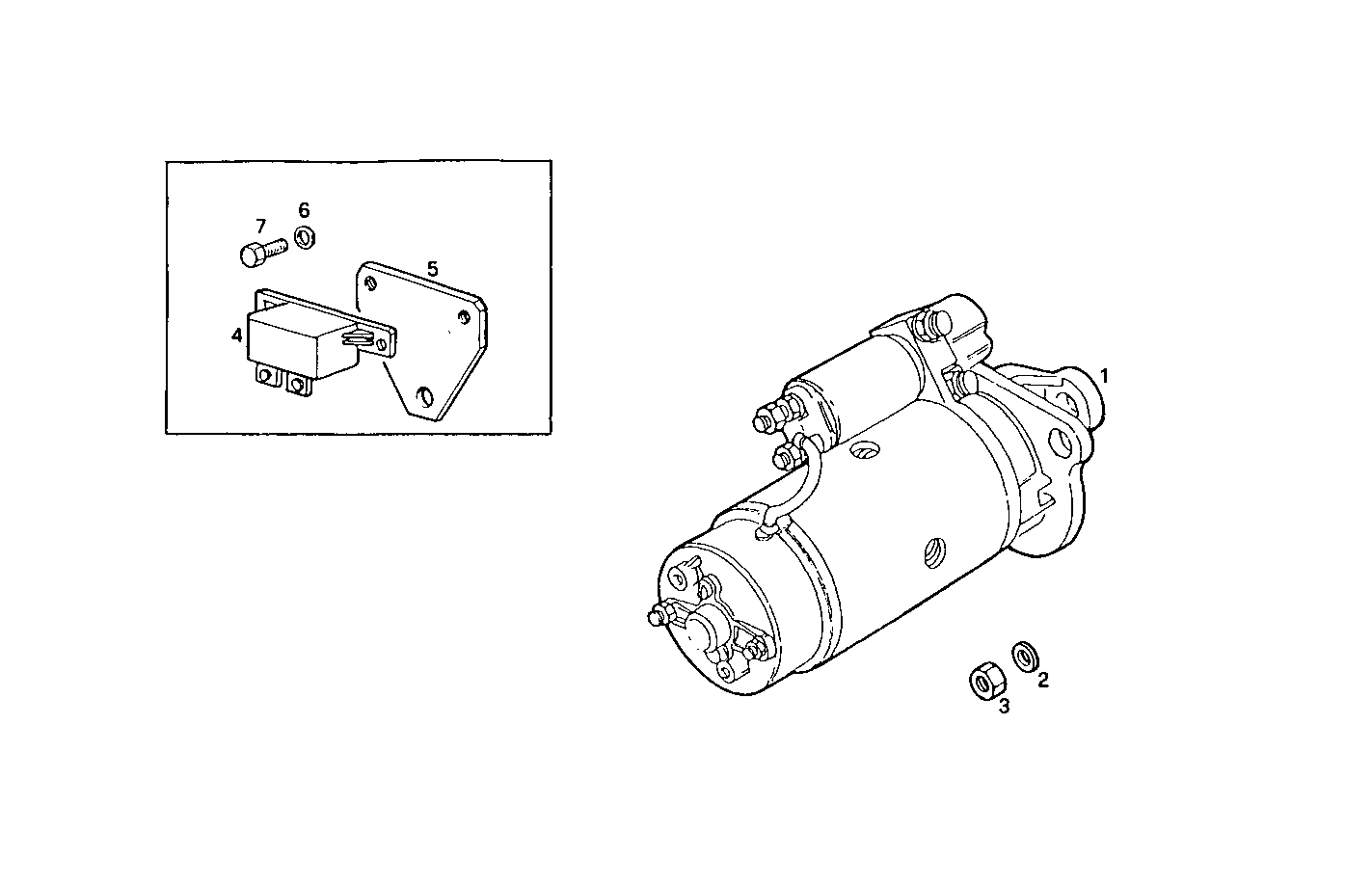 STARTER MOTOR - 8141i67.02A010 8141i67 parts diagram